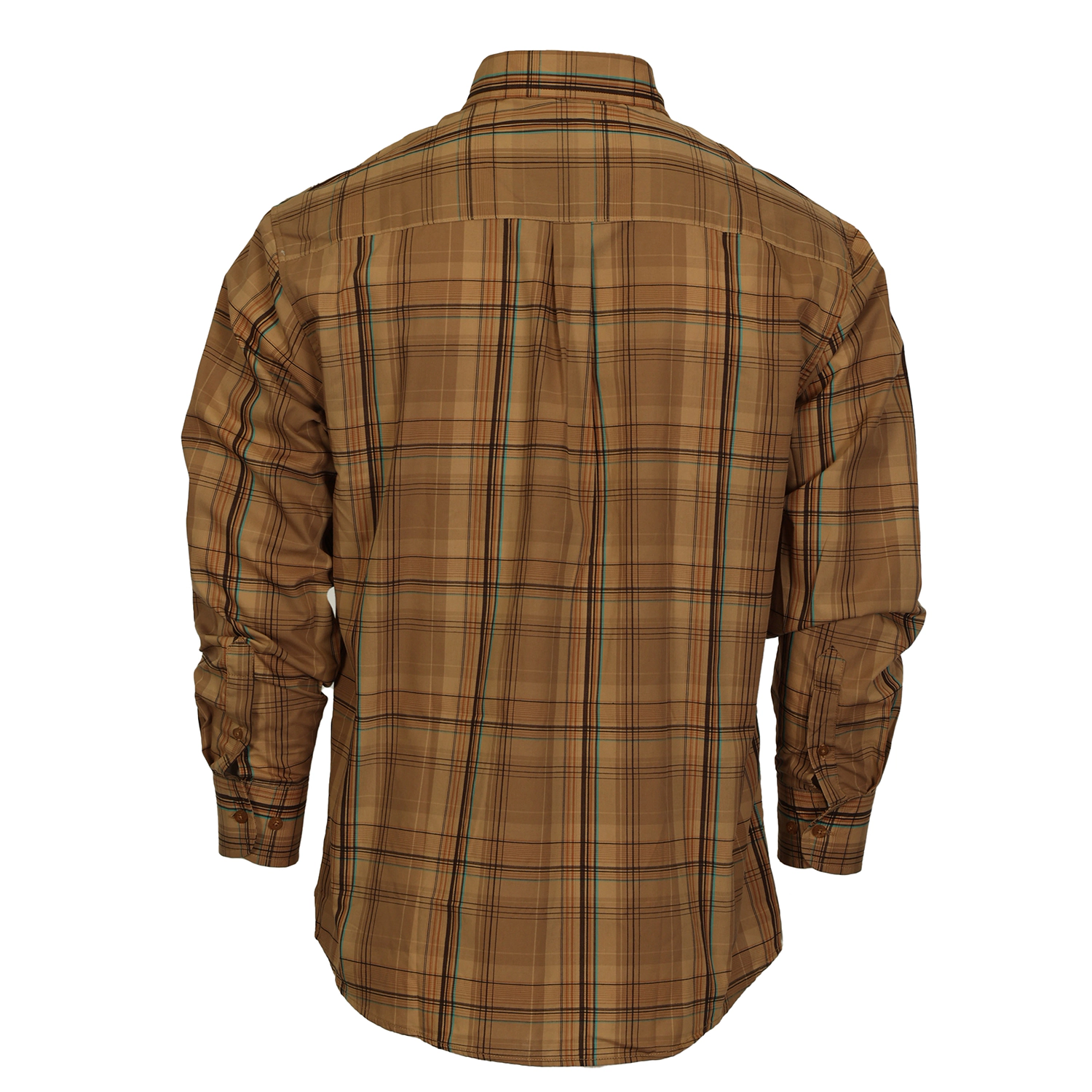 Gioberti Men's Long Sleeve Plaid Shirt