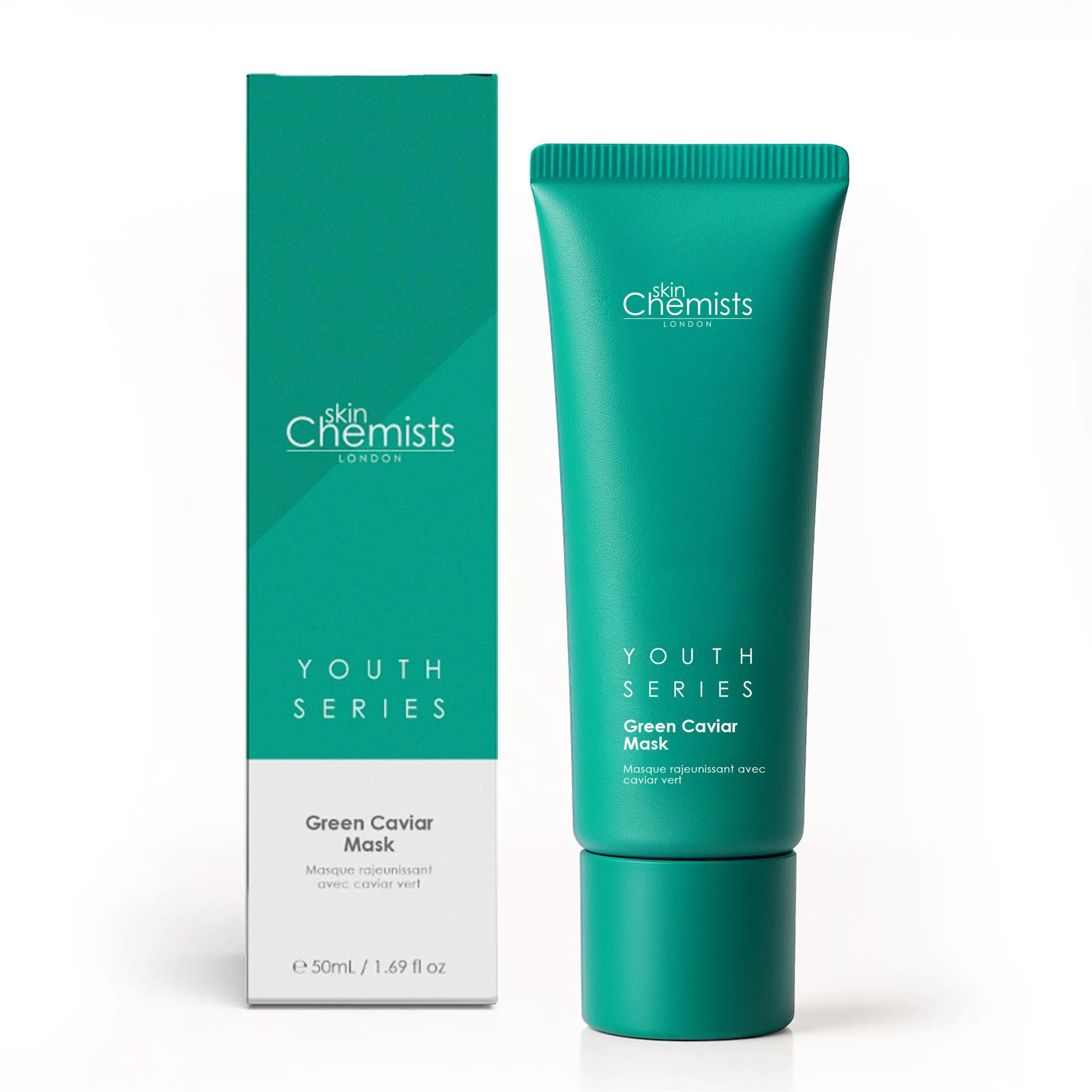 skinChemists Green Caviar Anti-Aging Mask 50ml - Hydrating Treatment for Fine Lines & Wrinkles