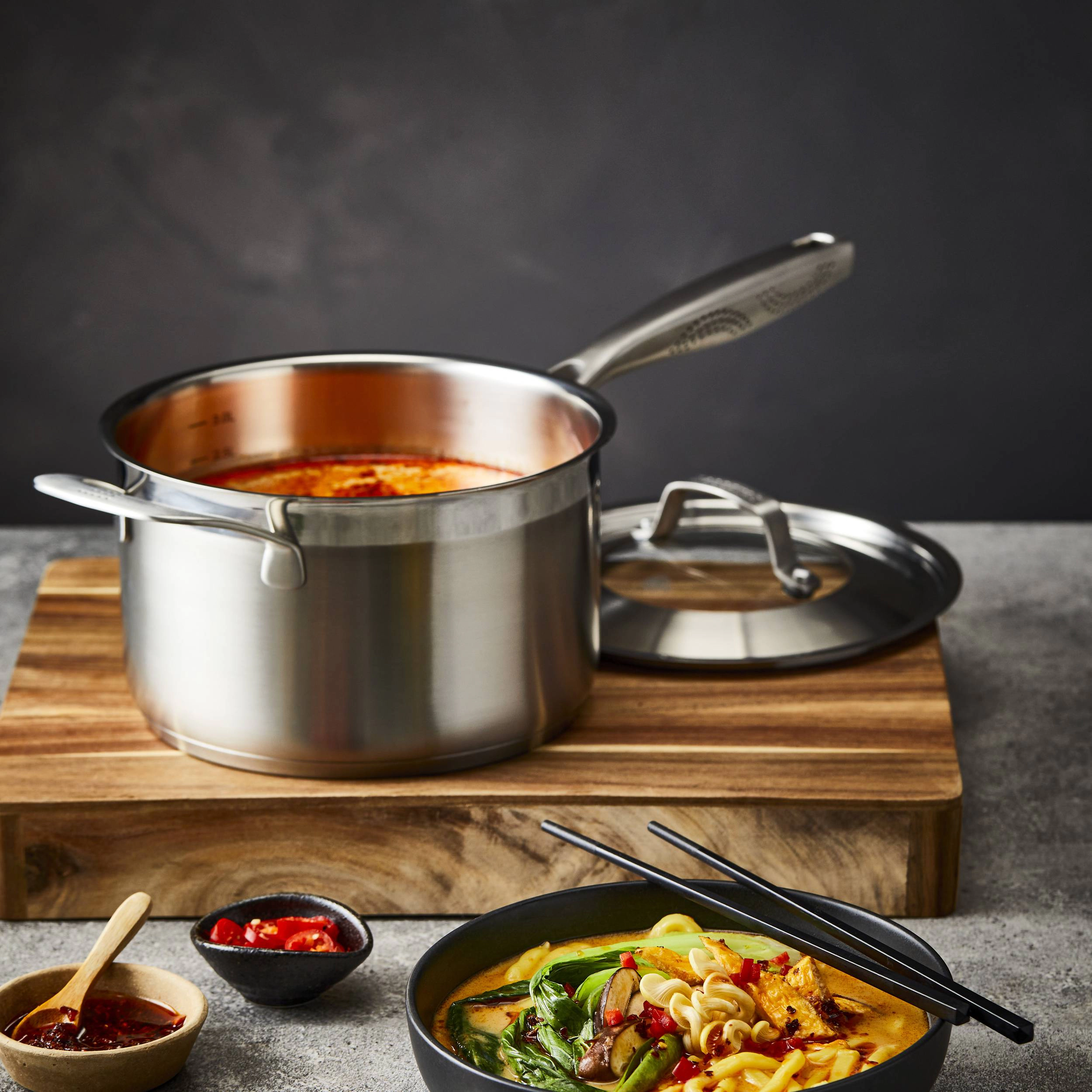 Cuisine::pro® iD3® SS 3.7 Qt. Saucepan With Lid