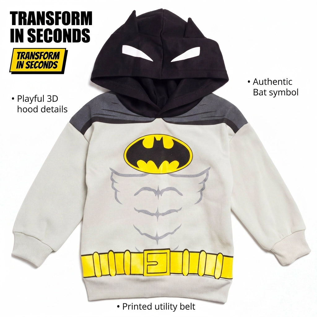 DC Comics Justice League Cosplay Fleece Hoodie and Pants Set