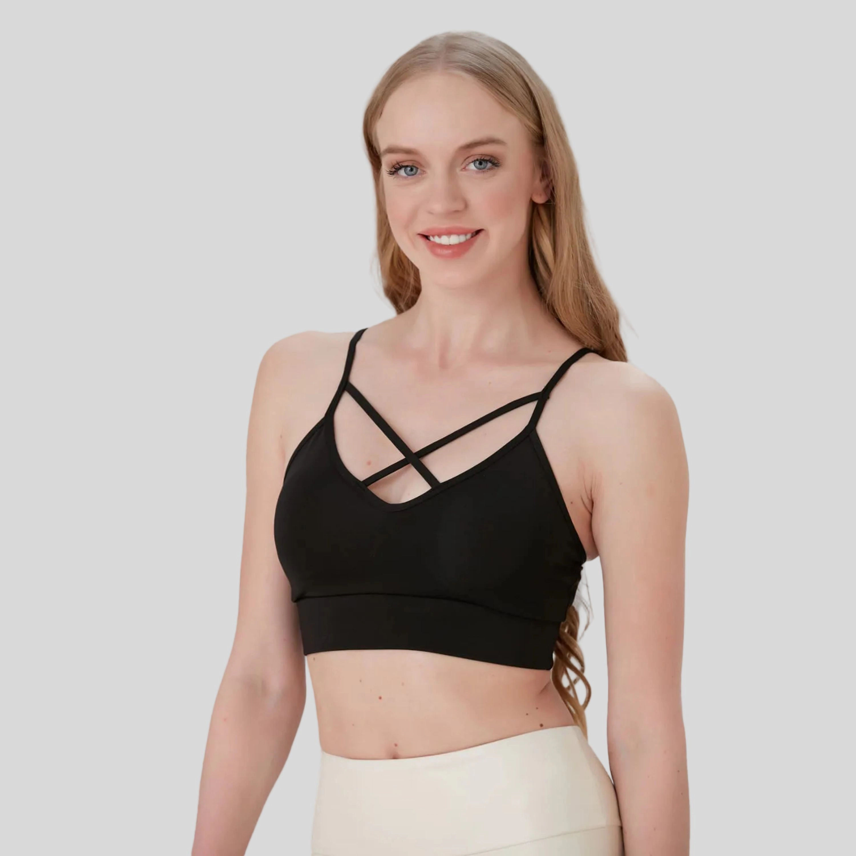 Wear Sierra Juniors' and Women's Lightly Padded Workout Sports Bra