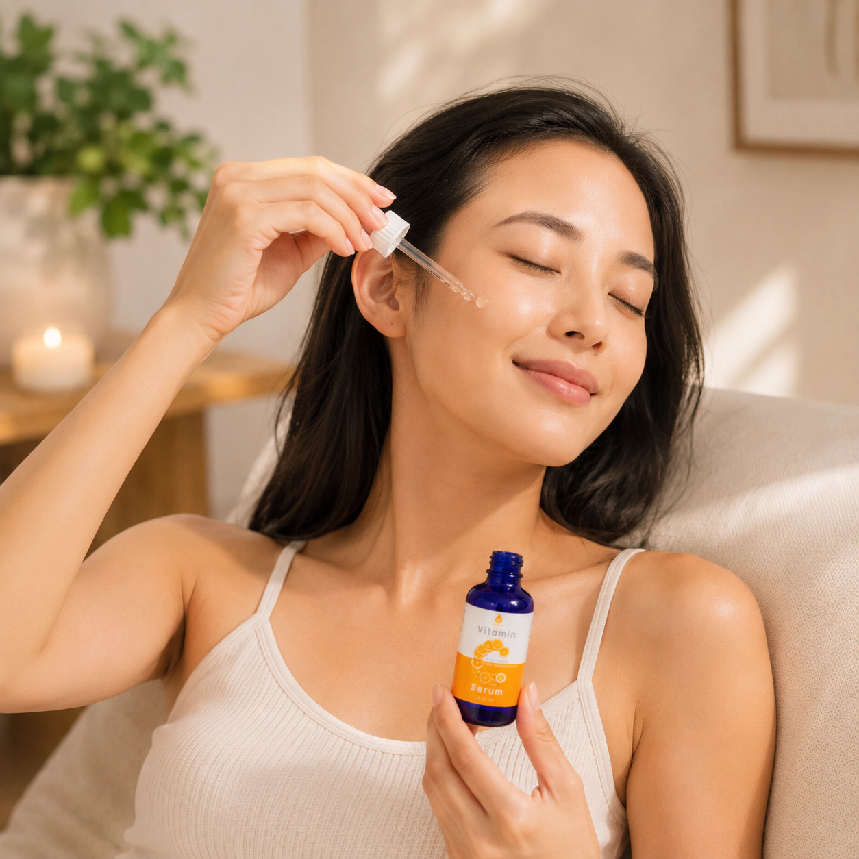 Pursonic Women's Advanced Skincare Treatment Bundle with 7-in-1 LED Light Therapy Face Mask & Vitamin C Serum