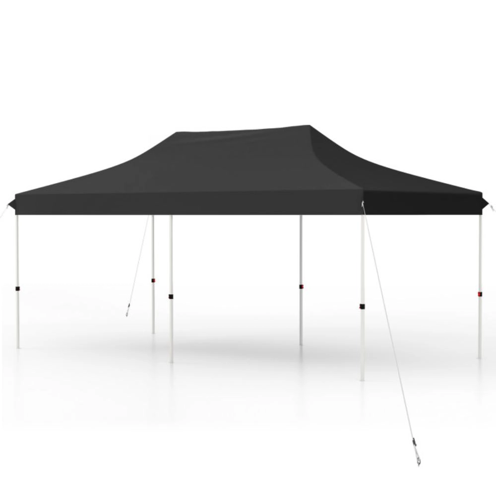 Hivvago 10 X 20 FT Pop up Canopy Tent Foldable Portable Outdoor Gazebo with Carry Bag