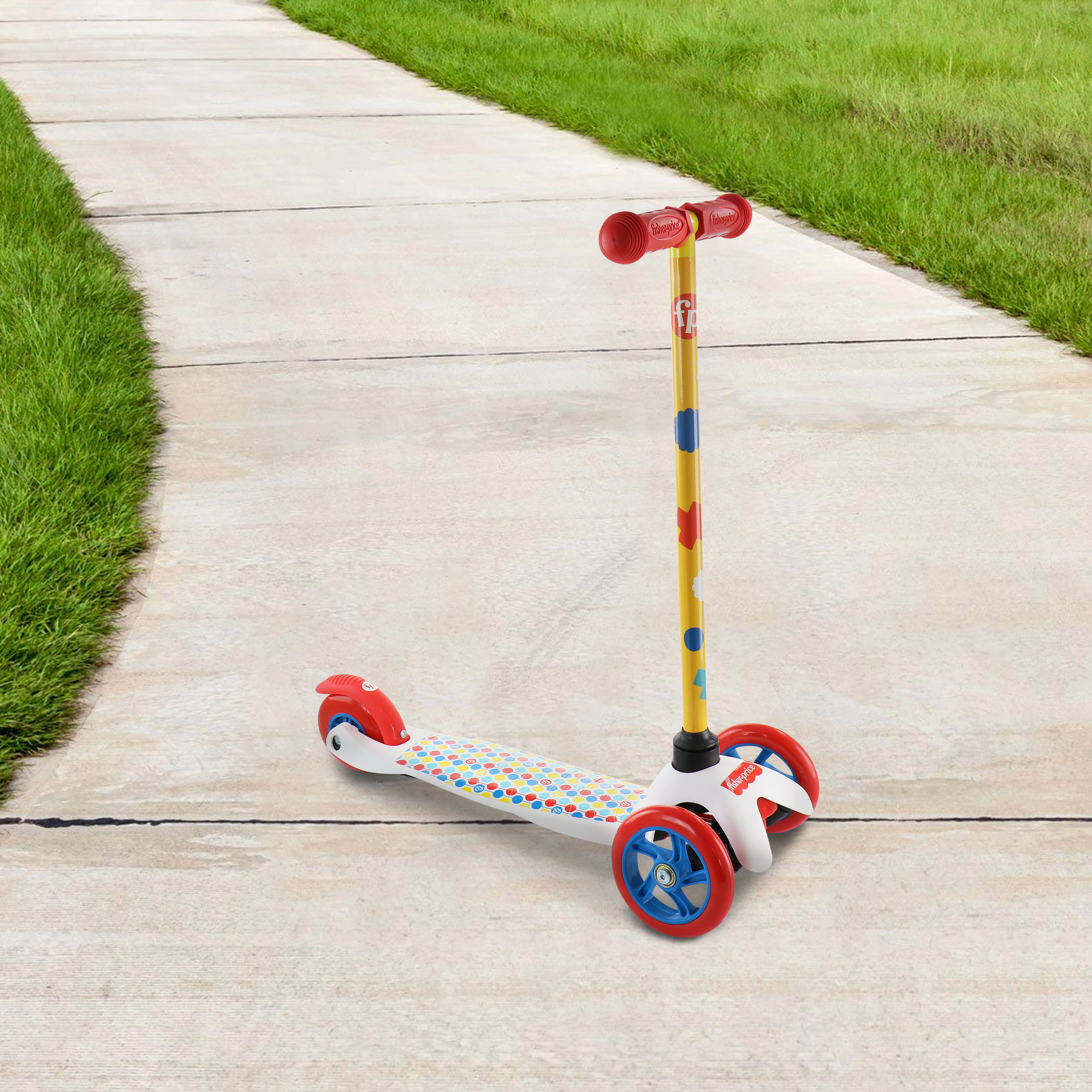 Fisher Price 3-Wheel Tilt and Turn Scooter