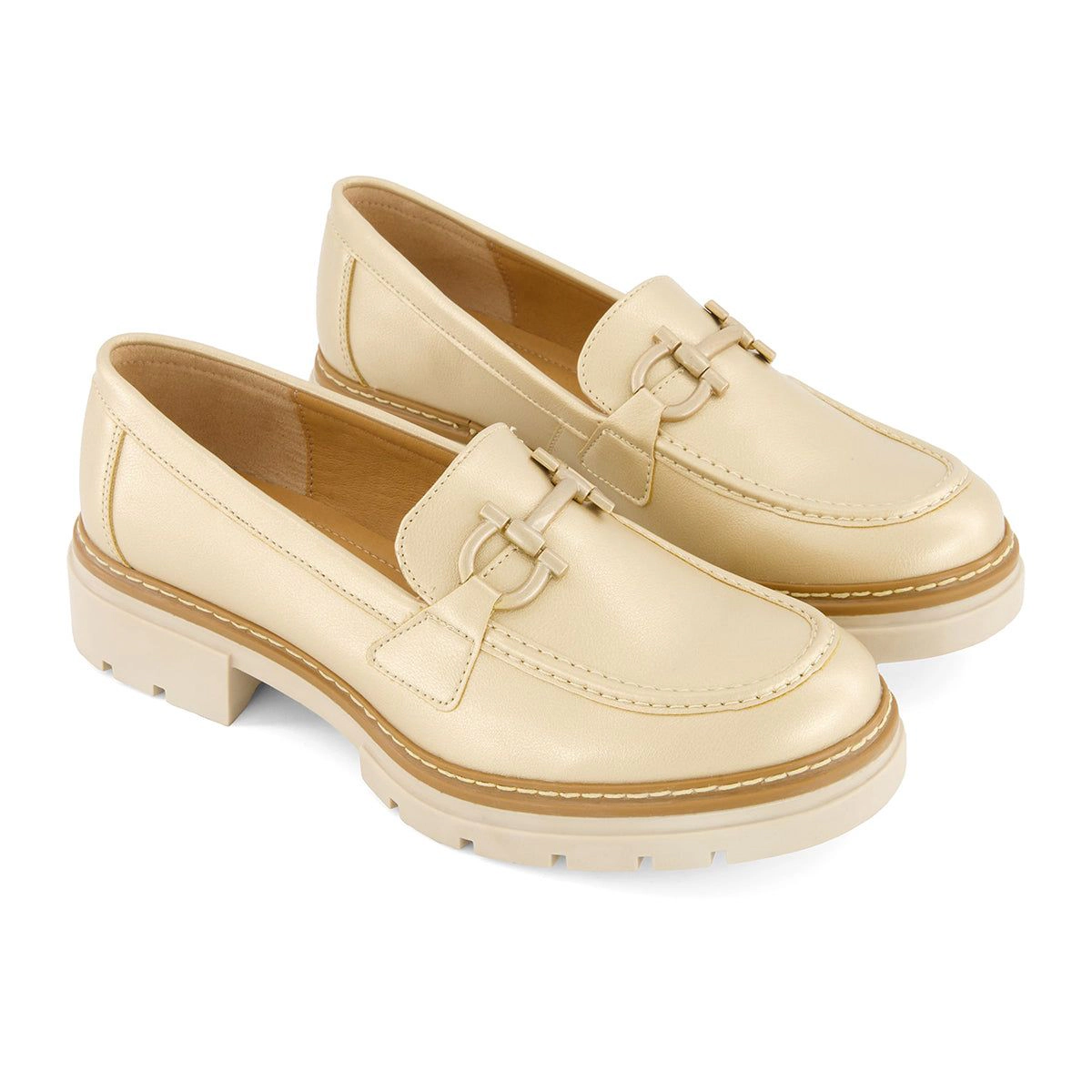 Andrea Heeled Loafers