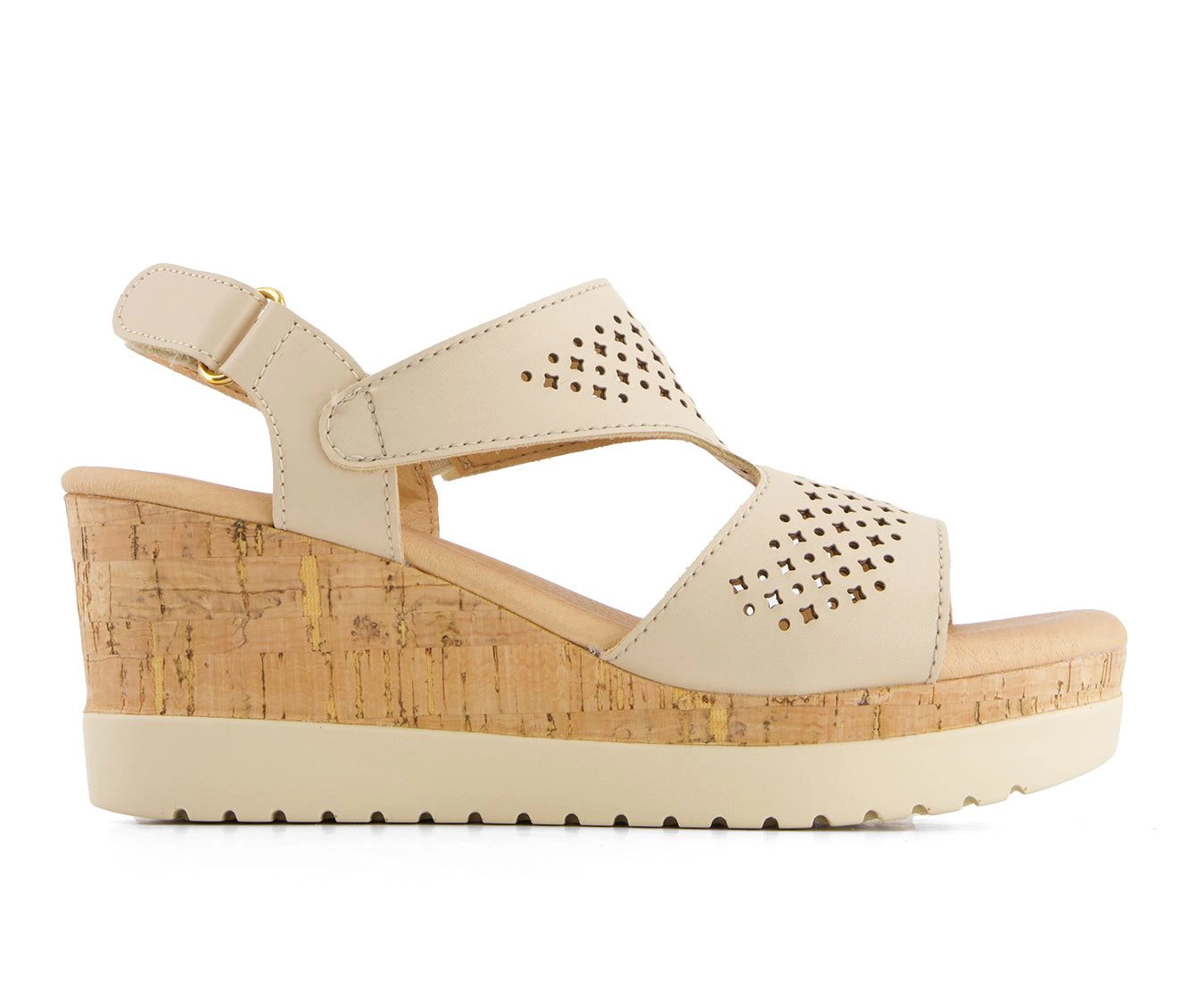 Andrea Womens Wedge Casual Comfort Sandals