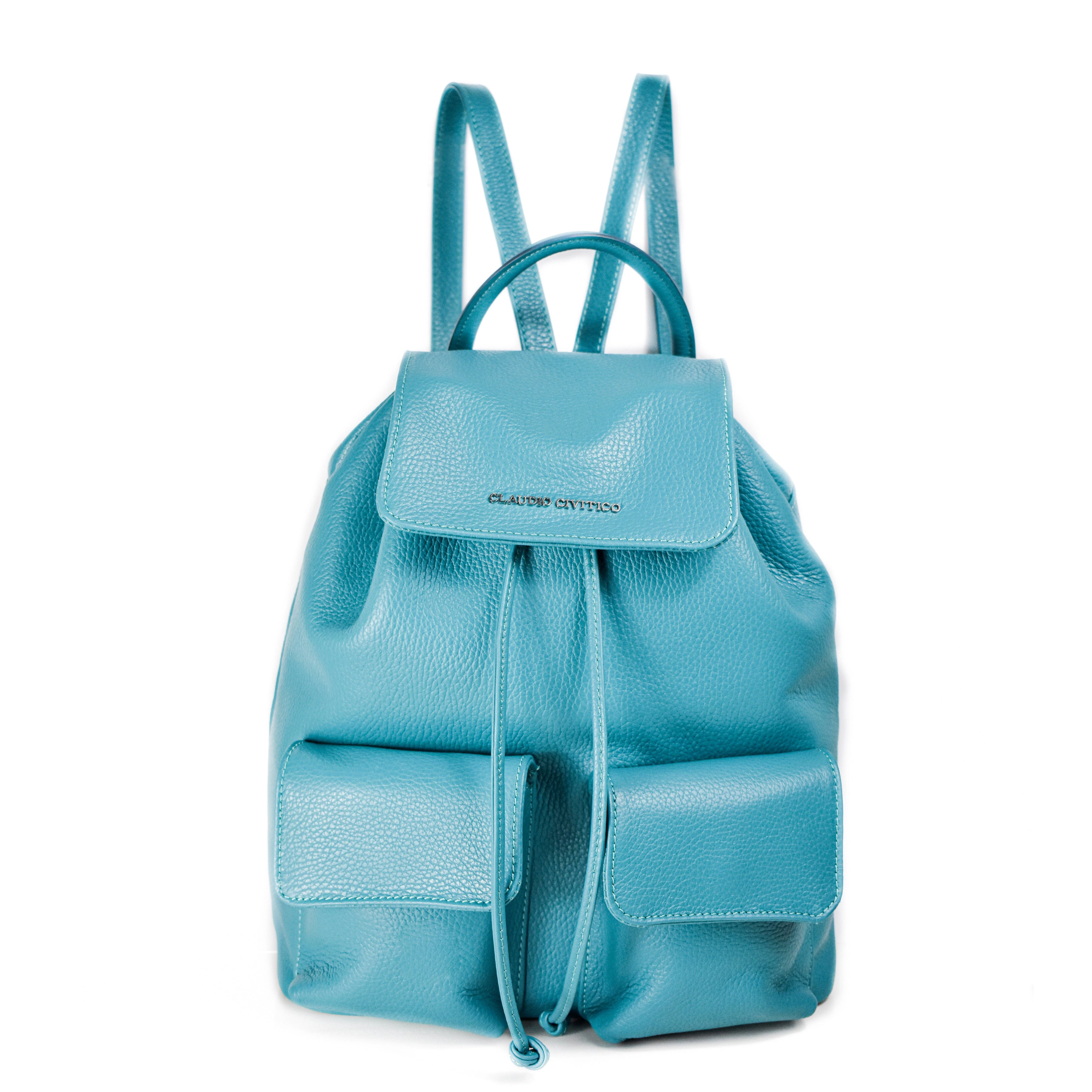 Claudio Civitico - Adrianna Women's 100% Italian Leather Backpack Bag