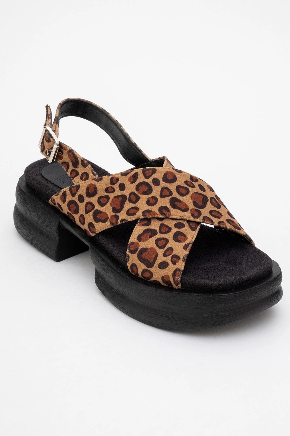 Prologue Shoes Womens Lungo Cross‑Strap Wedge Sandal