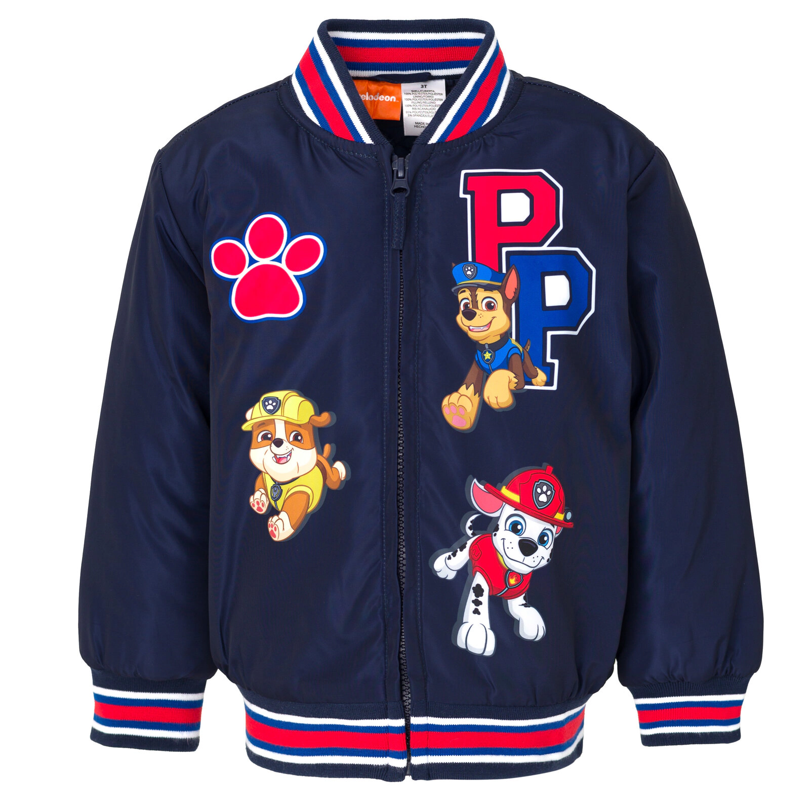 Paw Patrol Boys' Varsity Bomber Jacket