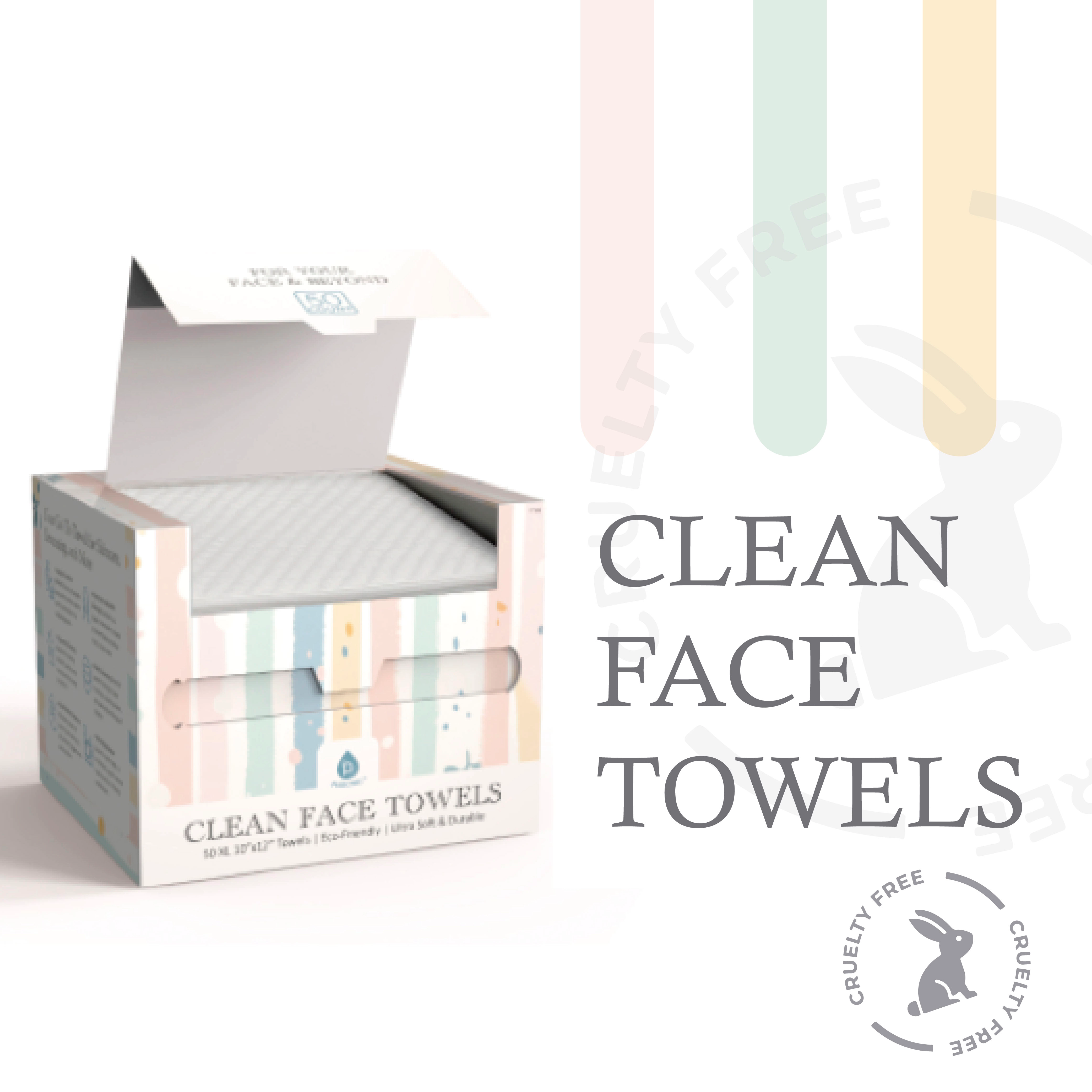 Pursonic 100 XL Clean Facial Towels – Biodegradable, Ultra-Soft & Safe for Sensitive Skin