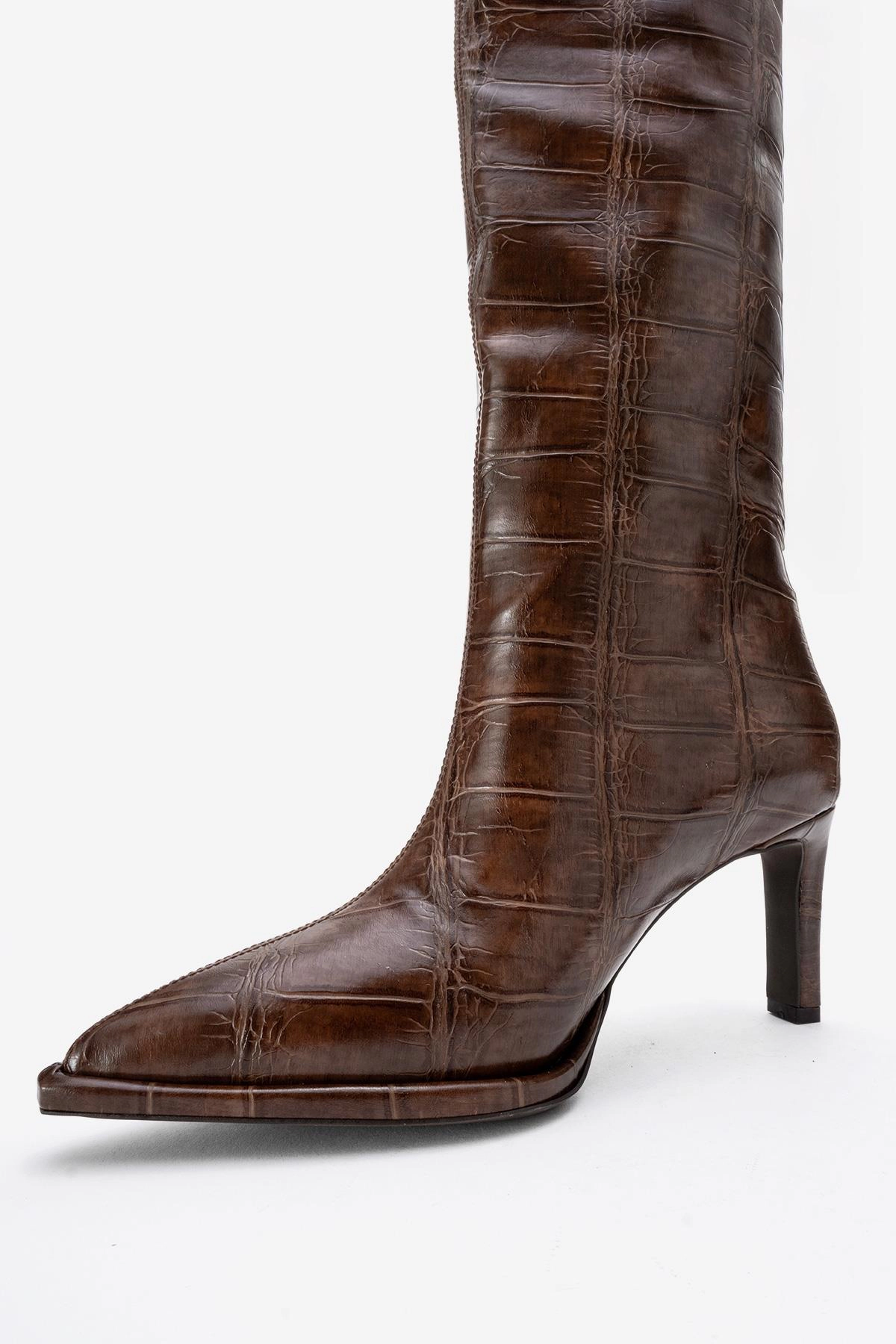 Prologue Shoes Womens Lunelle Stiletto Knee High Boot