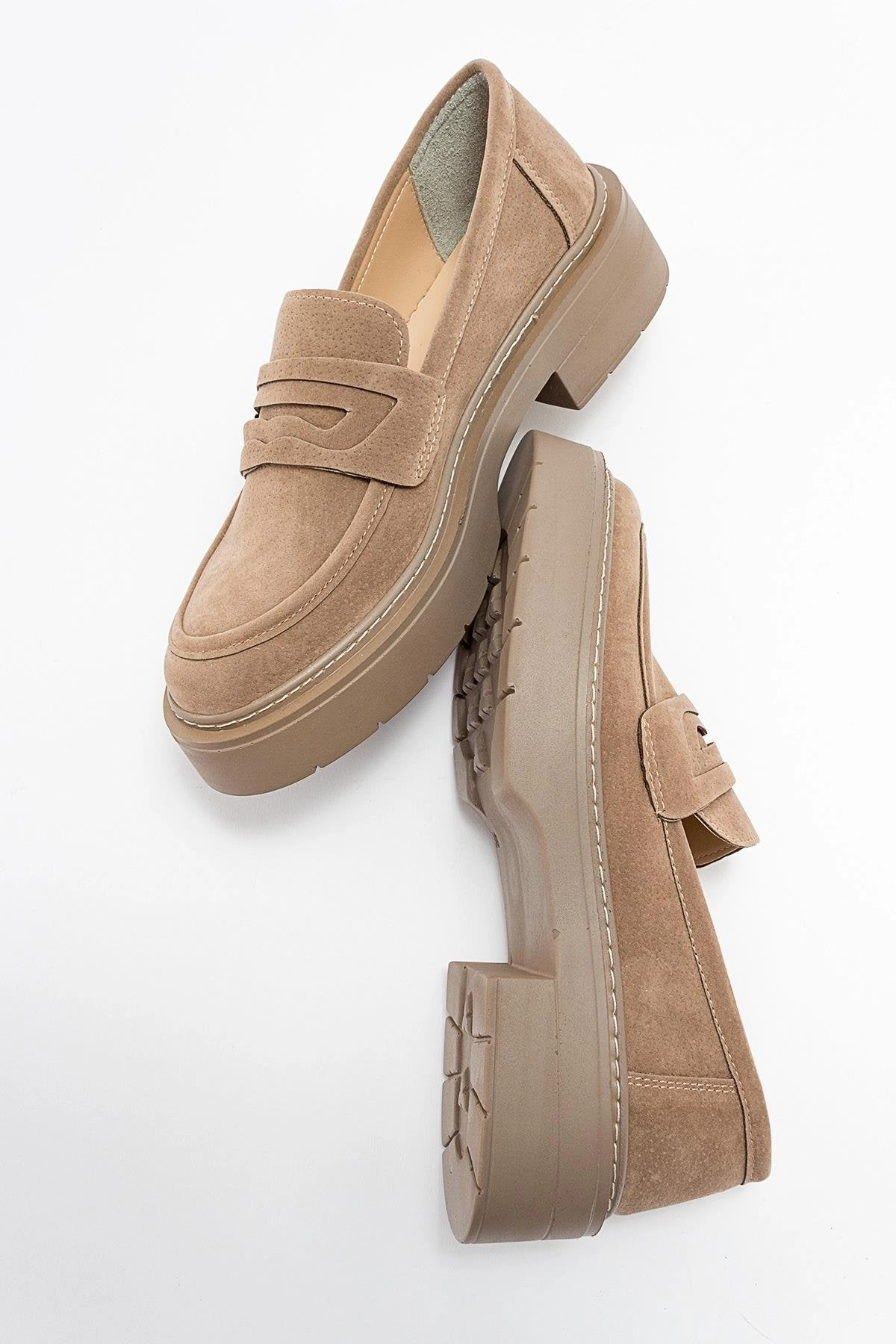 Prologue Shoes Womens Josie Platform Loafer