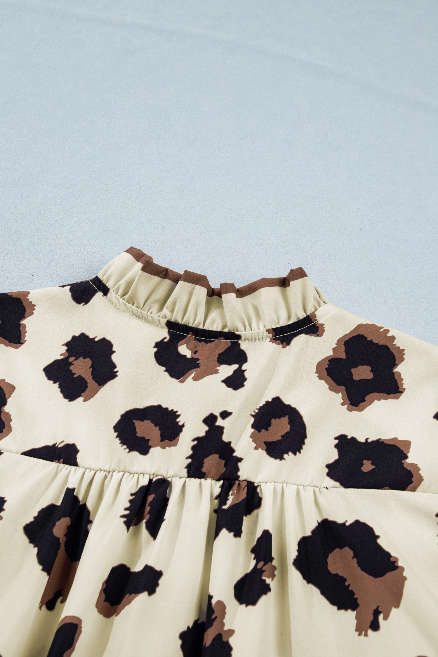Threaded Pear Paisley Short Sleeve PLUS Blouse