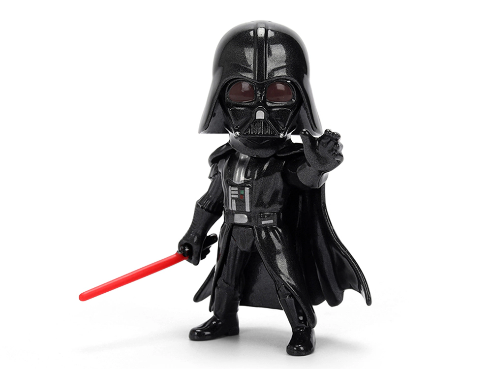 Jada Set of 4 Diecast Figures "Star Wars" Movie Franchise "Metalfigs" Series Diecast Models by Jada