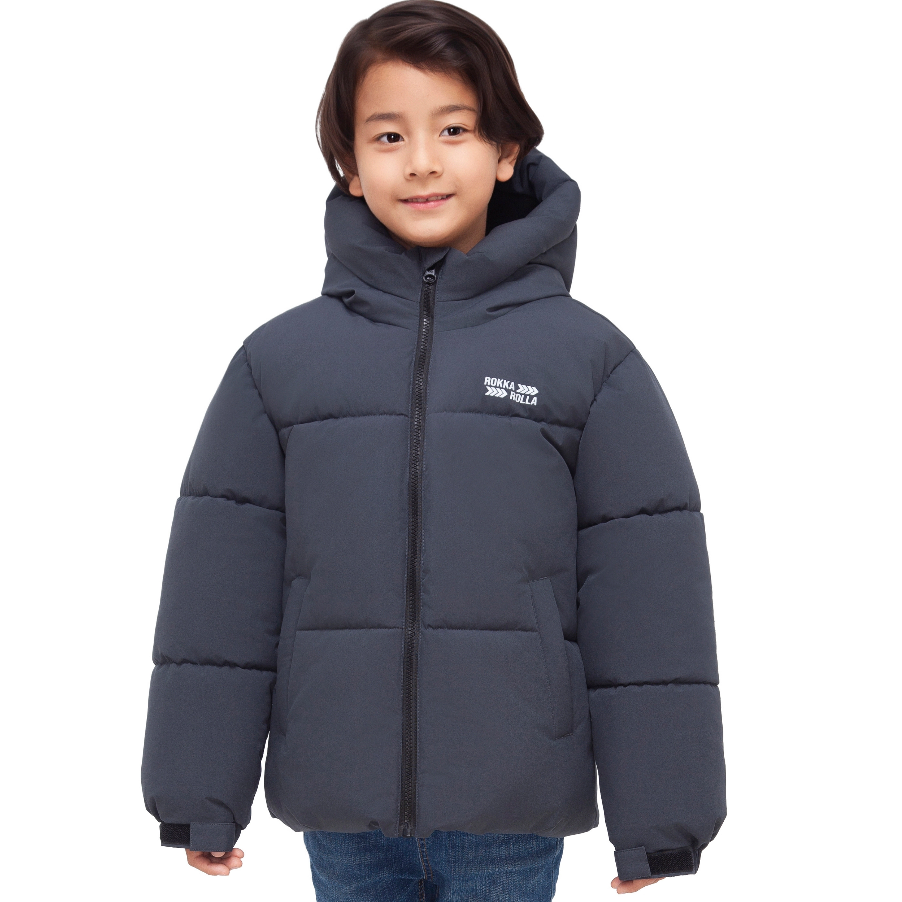 Rokka&Rolla Little & Big Kid Boys Explorer Fleece-Lined Hooded Jacket