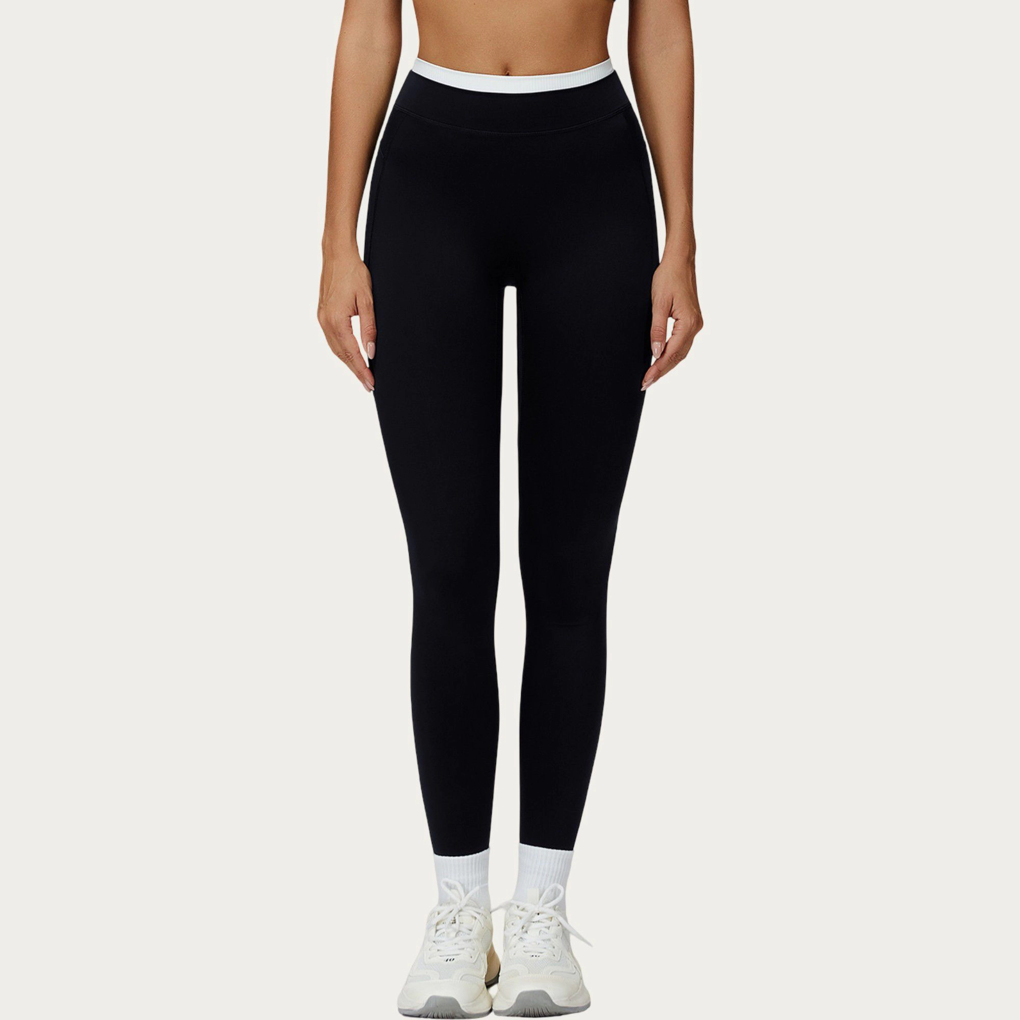 Anna-Kaci Active Women's High Waist Leggings with Smooth Stretch Fit and Side Seam Detail