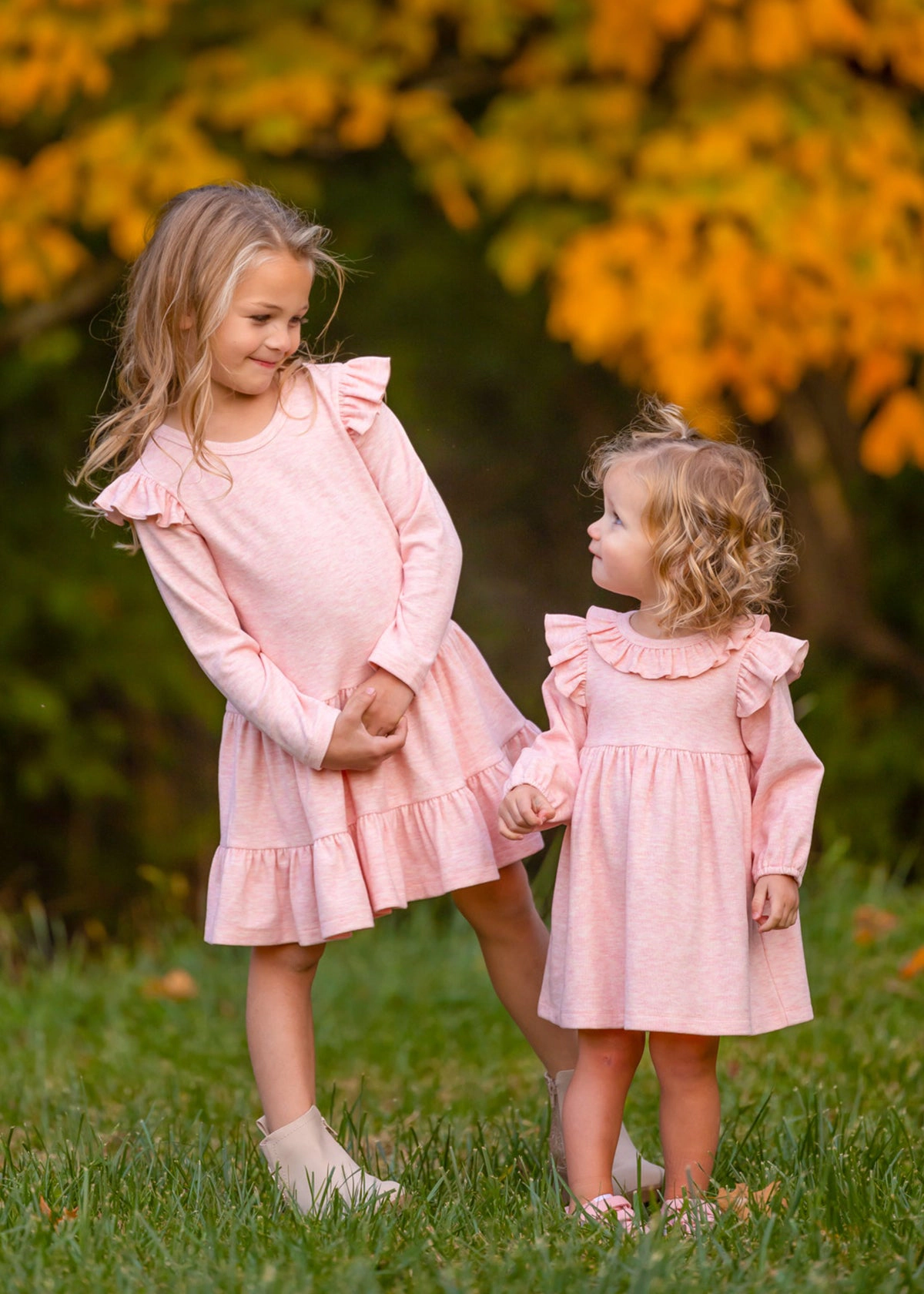 Mabel and Honey Simply Dandy Drop Waist Sweater Knit Dress