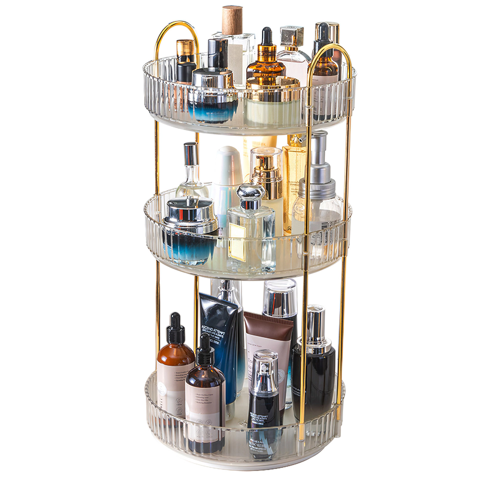 GBruno 3-Tier Rotating Makeup Organizer