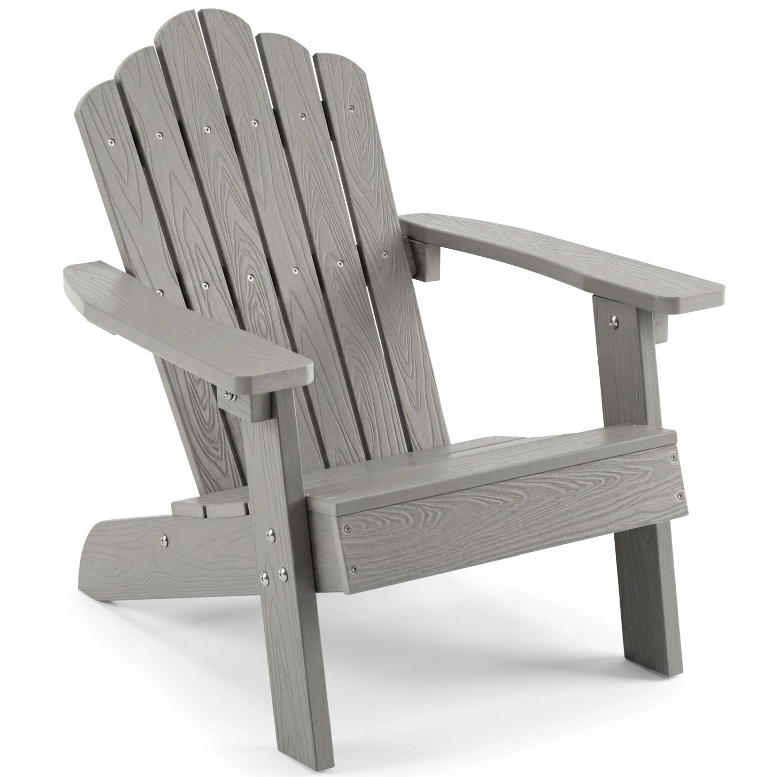 SUGIFT Tilted High Backrest All-Weather Outdoor Kids Adirondack Chair