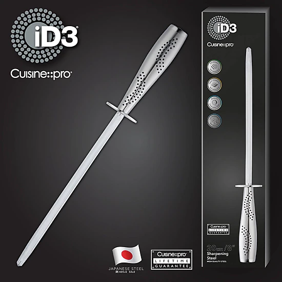 Cuisine::pro® iD3® Sharpening Steel 8"