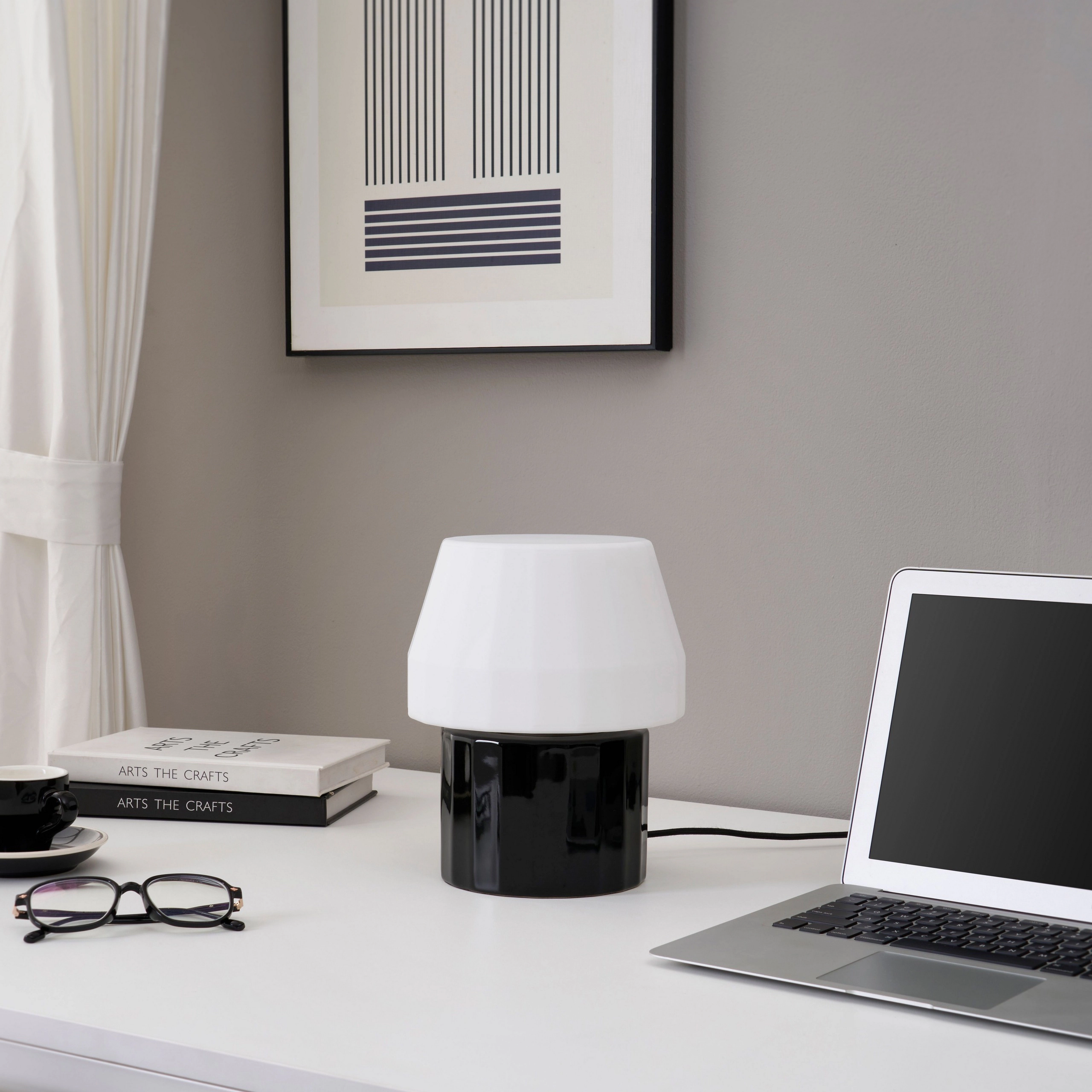 Brightech Duke Ceramic LED Desk Lamp