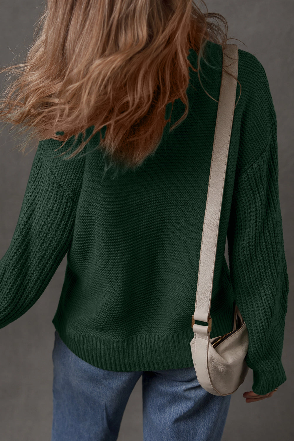 Threaded Pear Women's Theodora Drop Shoulder Loose Sweater