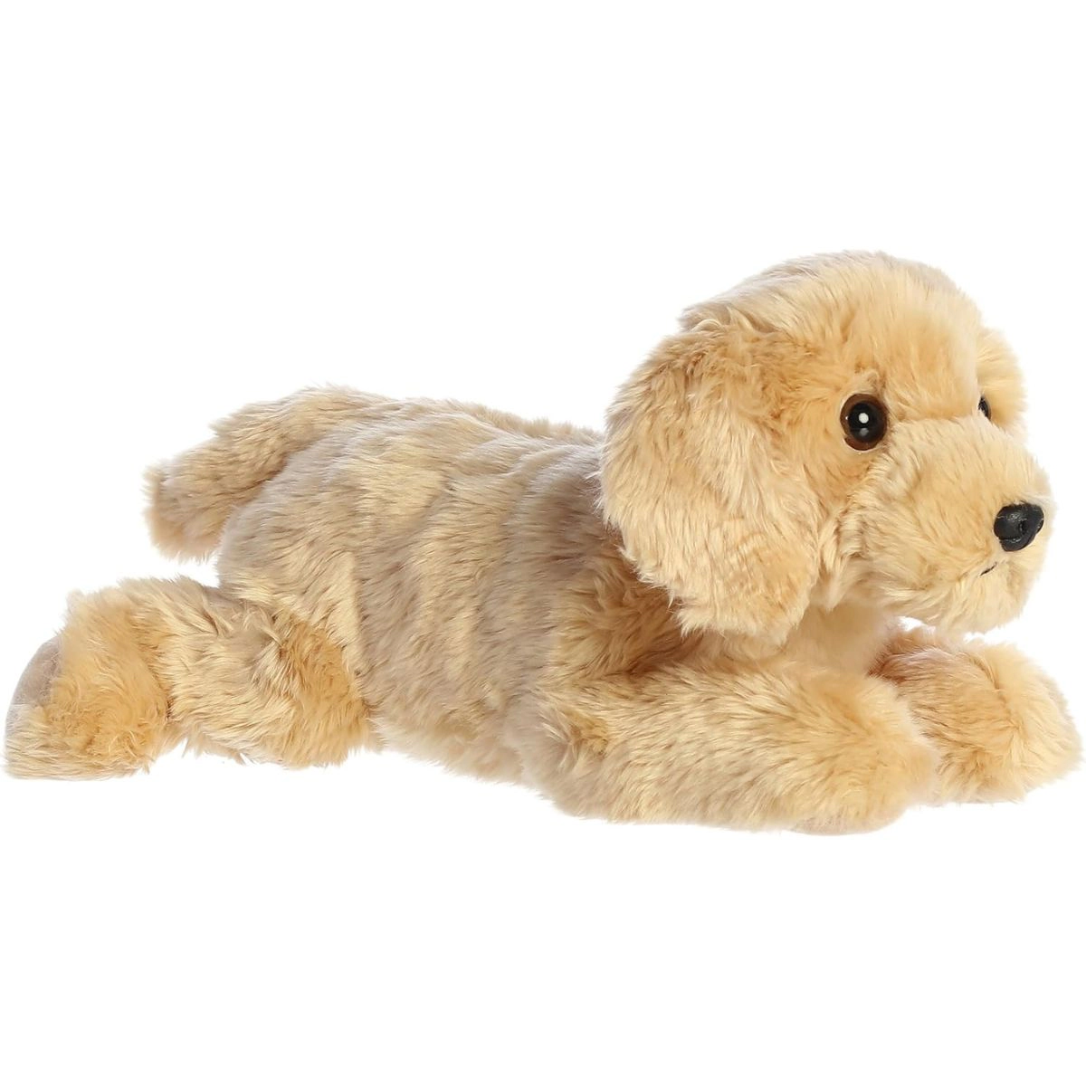 Aurora Flopsie Goldie the Golden Retriever 12-Inch Stuffed Animal Plush