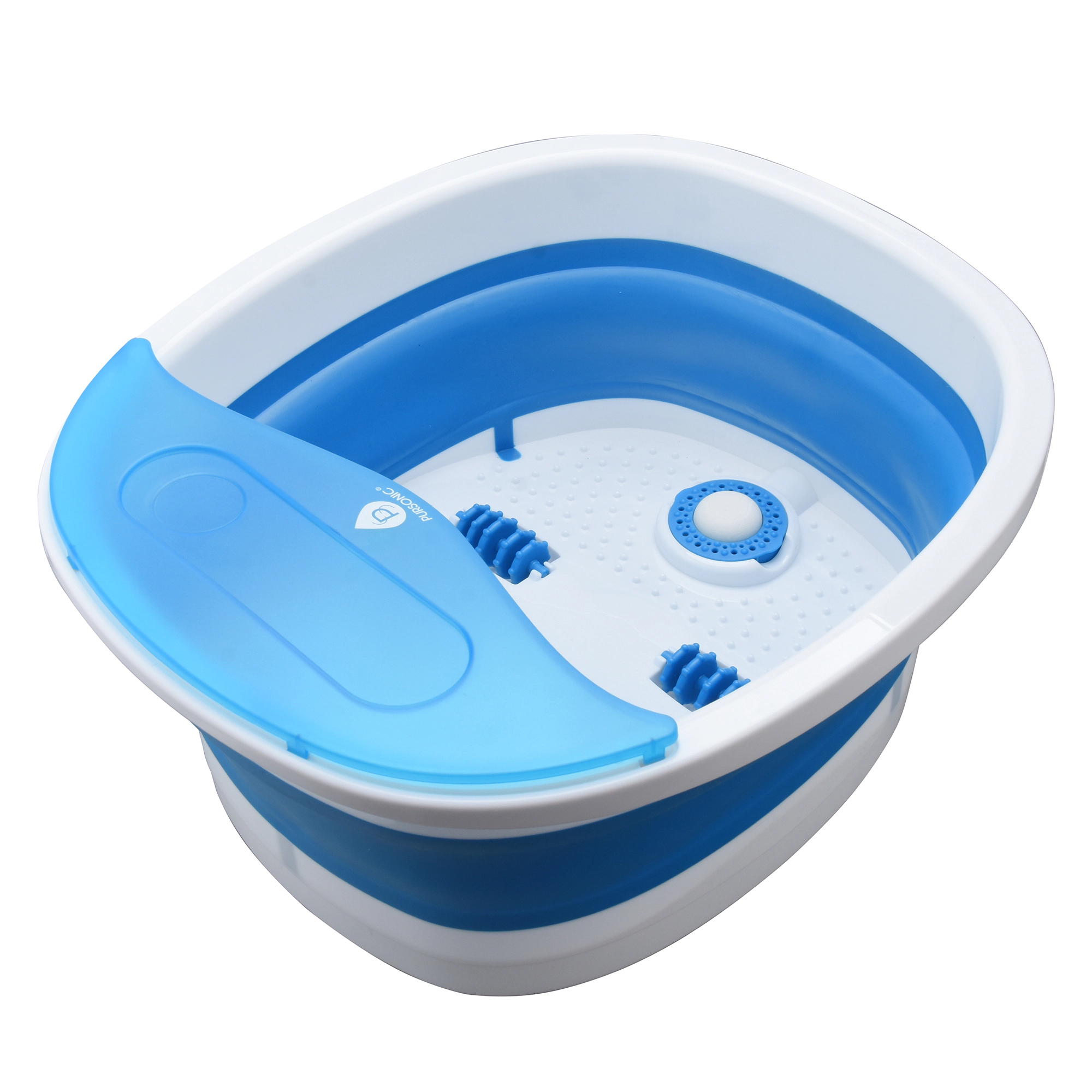Pursonic Unisex Portable Collapsible Wireless Foot Spa Massager