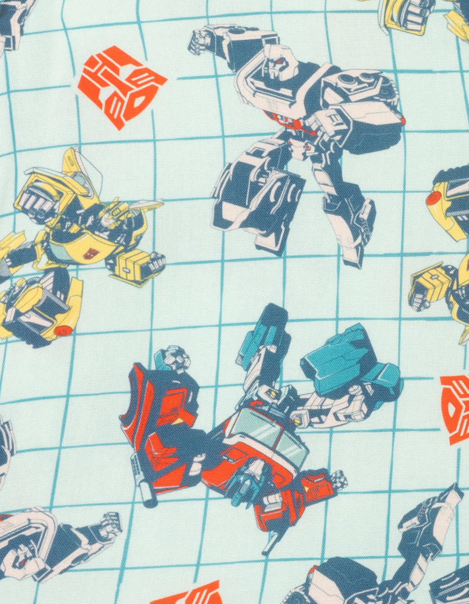 Transformers Boys' Short Sleeve Button-Down Shirt