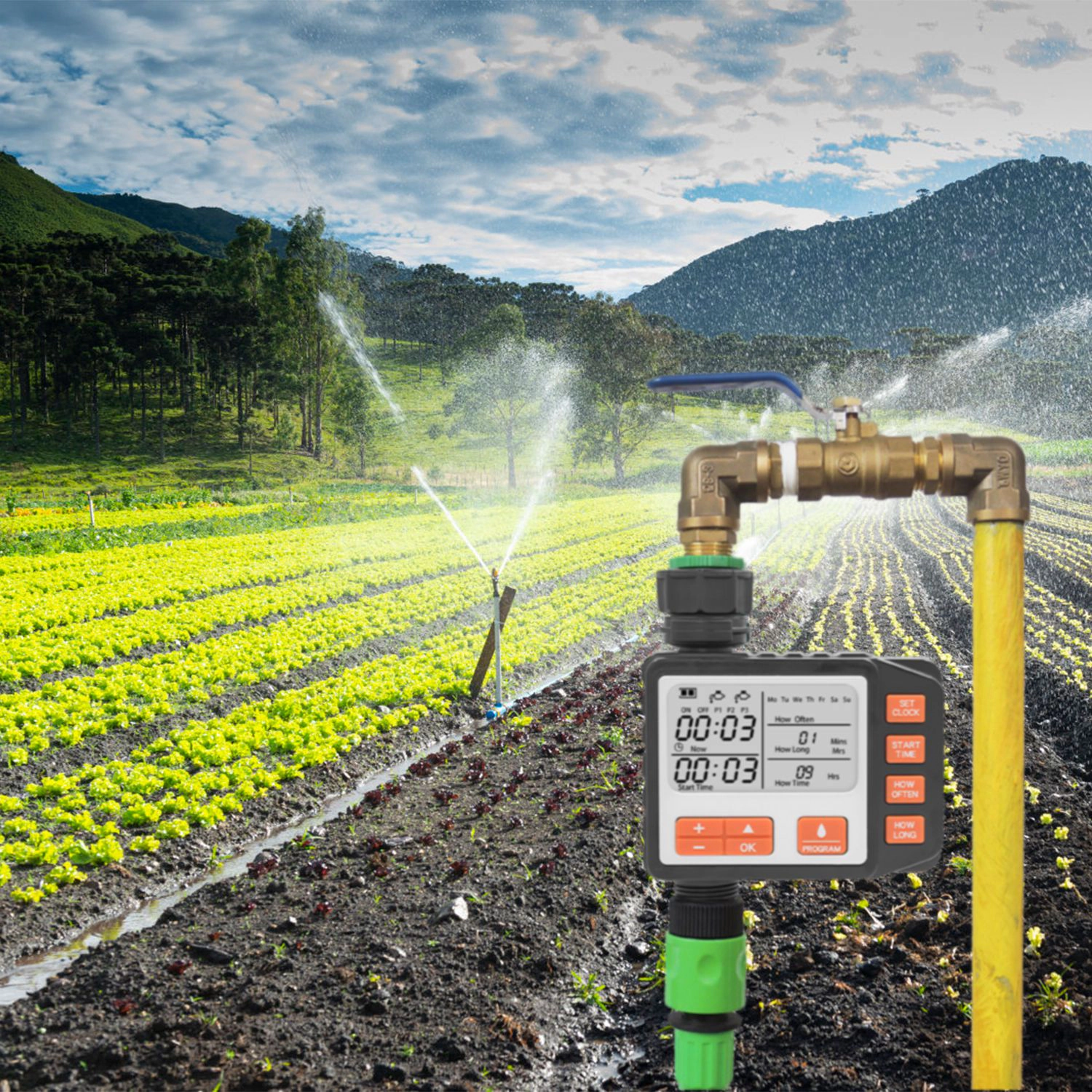GBruno Programmable Waterproof Sprinkler Timer