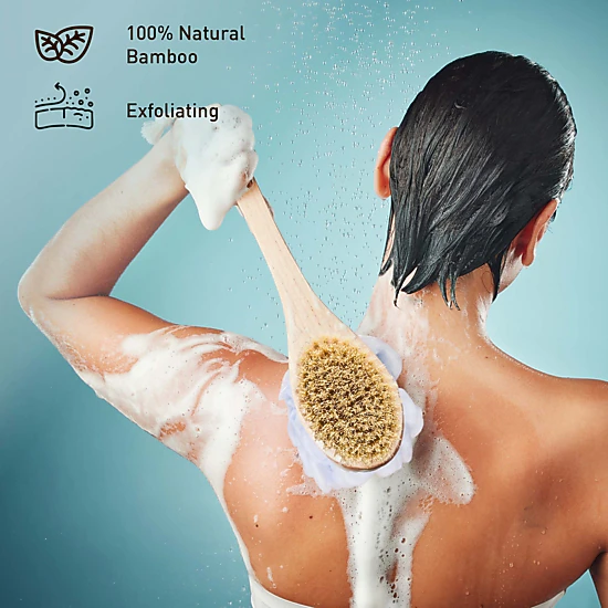 Pursonic Exfoliation Essentials Kit: Dual Brush, Bath Body Brush & 4-in-1 Foot Scrubber