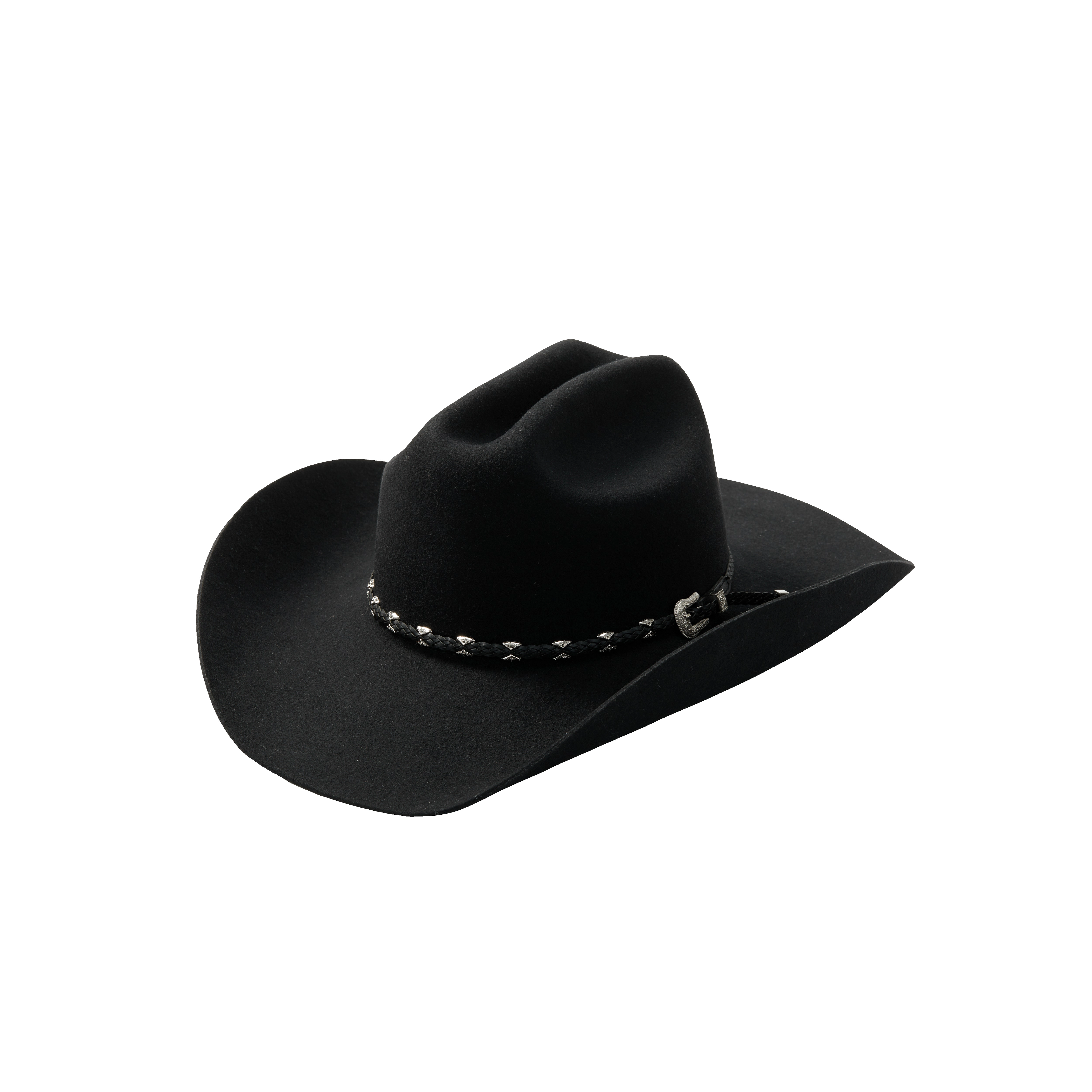KANUT SPORTS Caney Wool Felt Cowboy Hat - 4" Brim, Water-Repellent, UPF50+