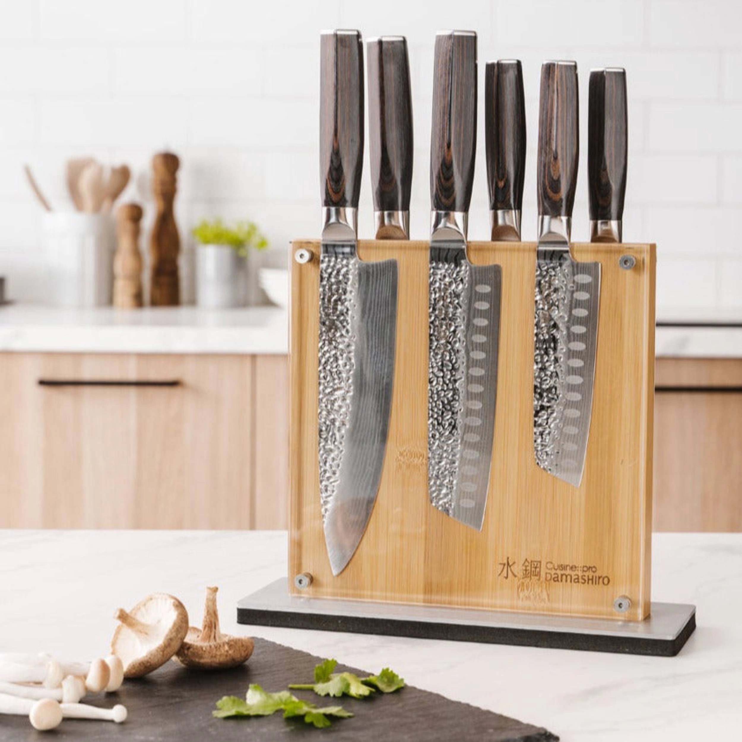 Cuisine::pro® Damashiro EMPEROR® Shi Knife Block 7 Piece