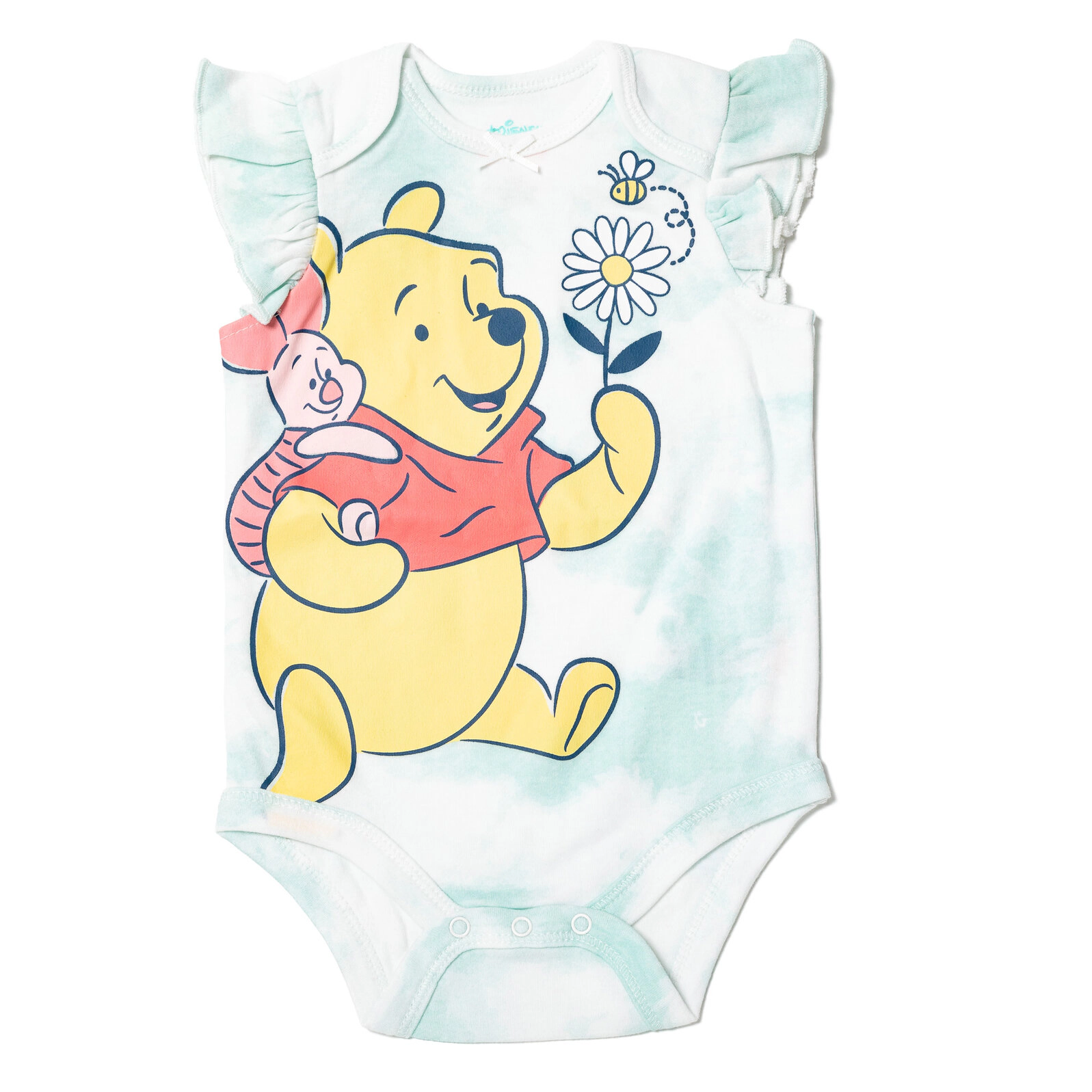 Disney Baby Girls' 5-Pack Short Sleeve Bodysuits