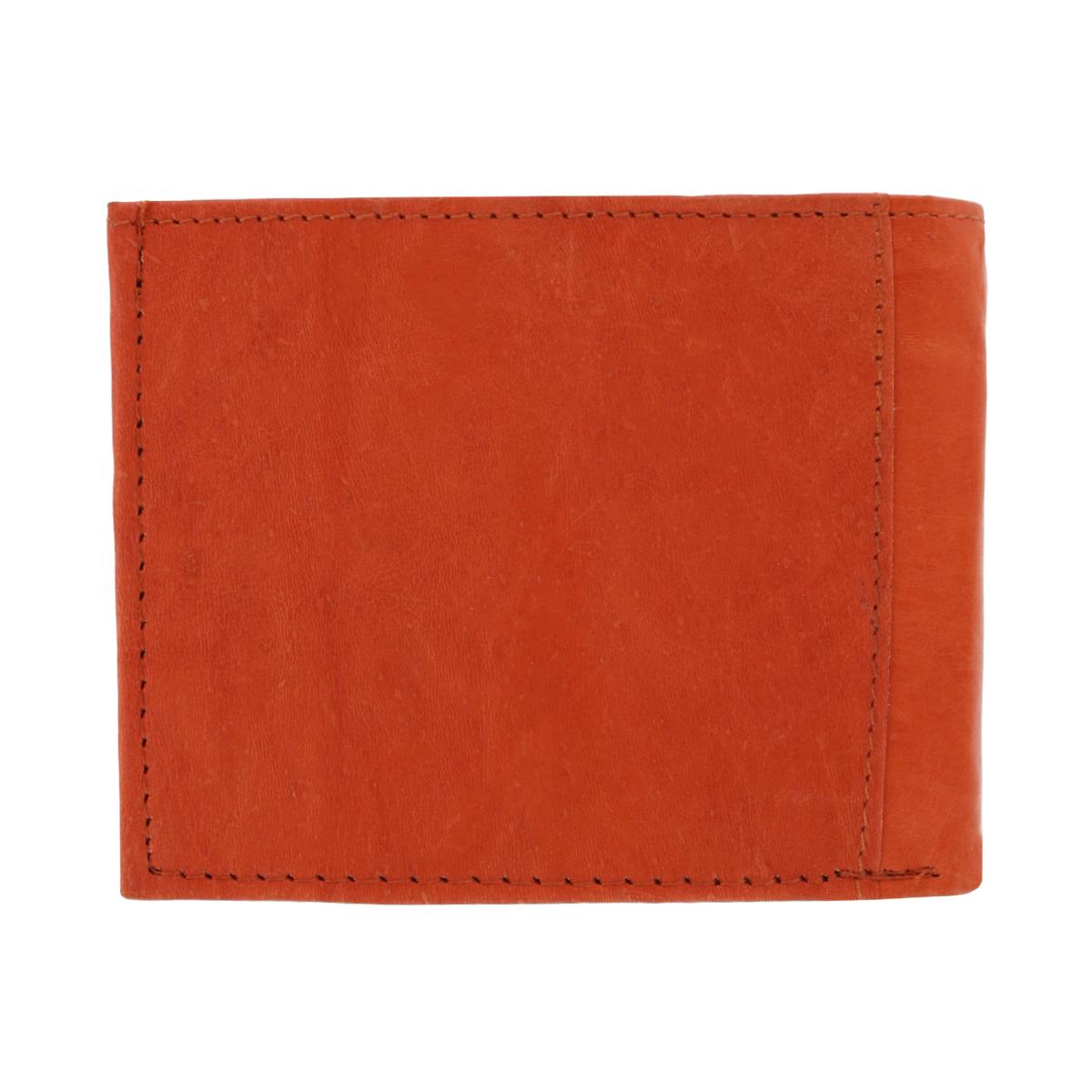 CTM Kid's Leather Western Themed -Fold Wallet