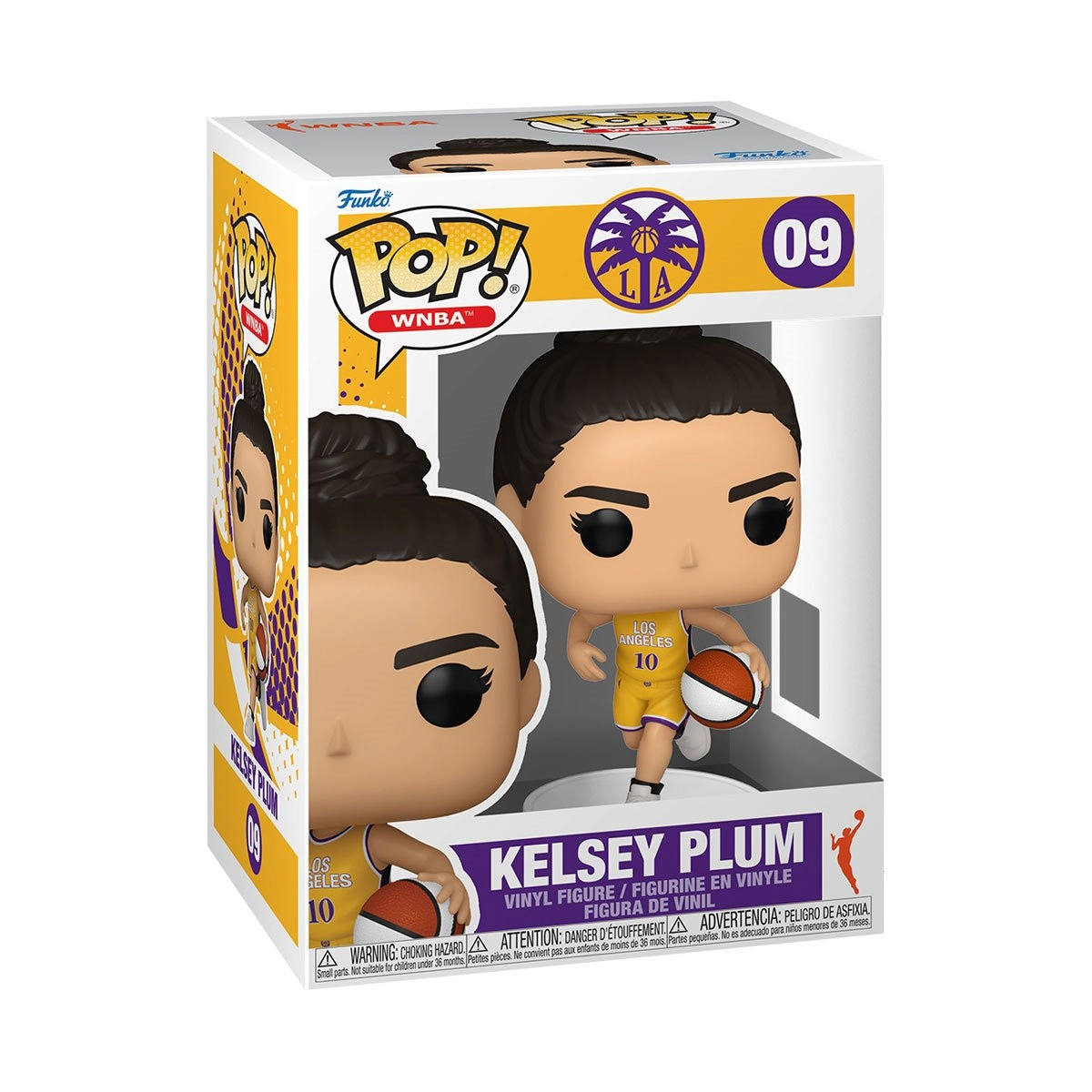 Funko Pop! WNBA L.A. Sparks: Kelsey Plum #09