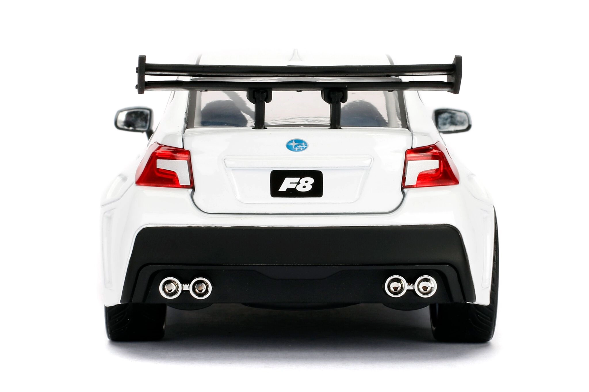 Jada Mr. Little Nobody's Subaru WRX STI White "Fast & Furious F8: The Fate of the Furious" Movie 1/24 Diecast