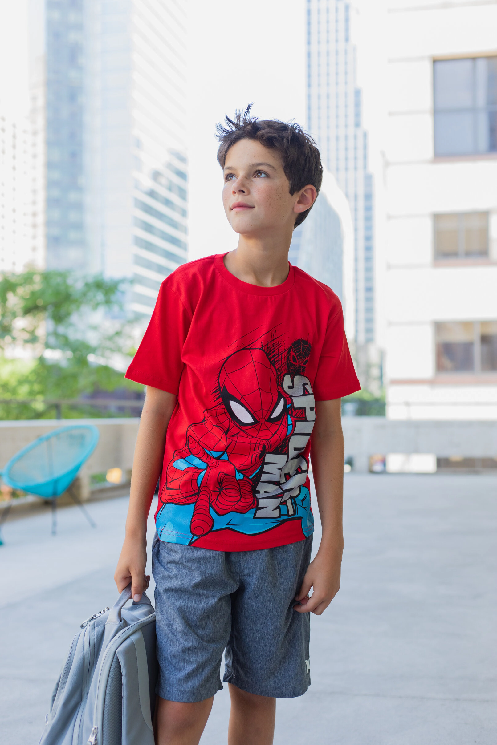 Marvel Spider-Man Boys' 4-Pack Short Sleeve Tees