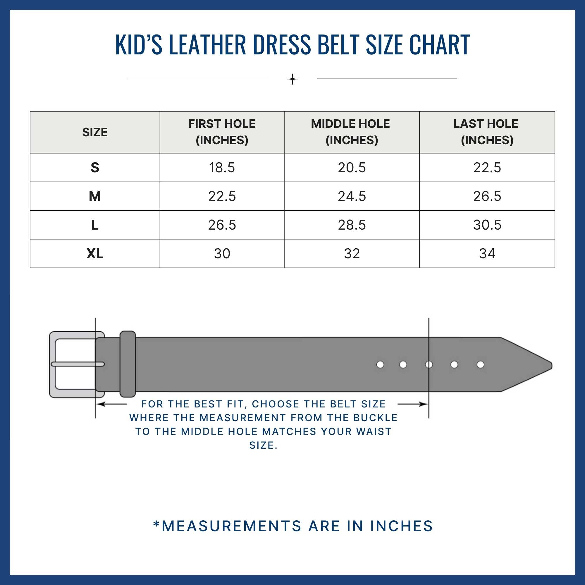 CTM Kids' Embossed Leather Western Belt