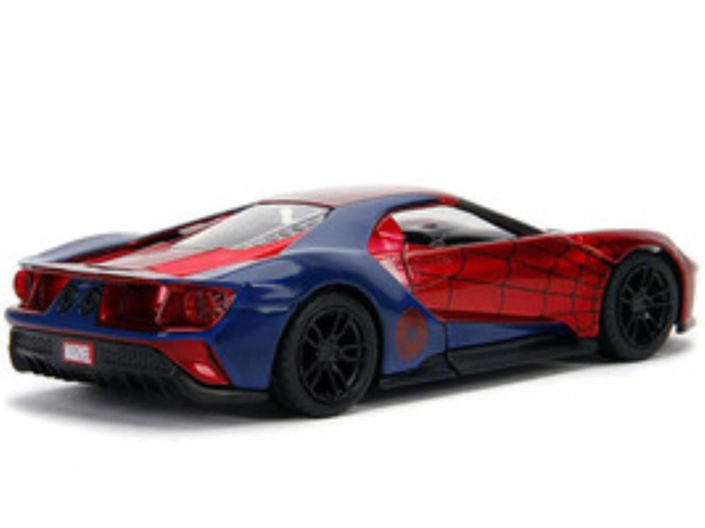 Jada 2017 Ford GT "Spider-Man" Theme "Marvel" Series 1/32 Diecast Model Car by Jada