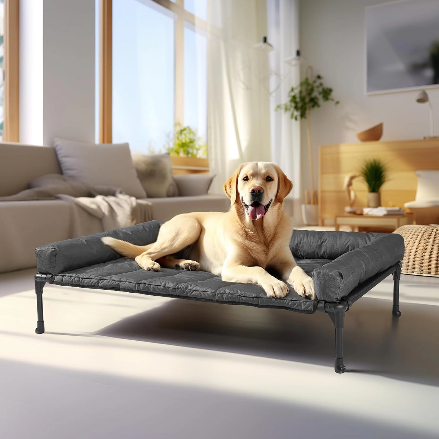 Veehoo Dog Outdoor Elevated Pet Bed