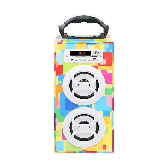 GBruno Wooden Wireless Speaker With FM Radio