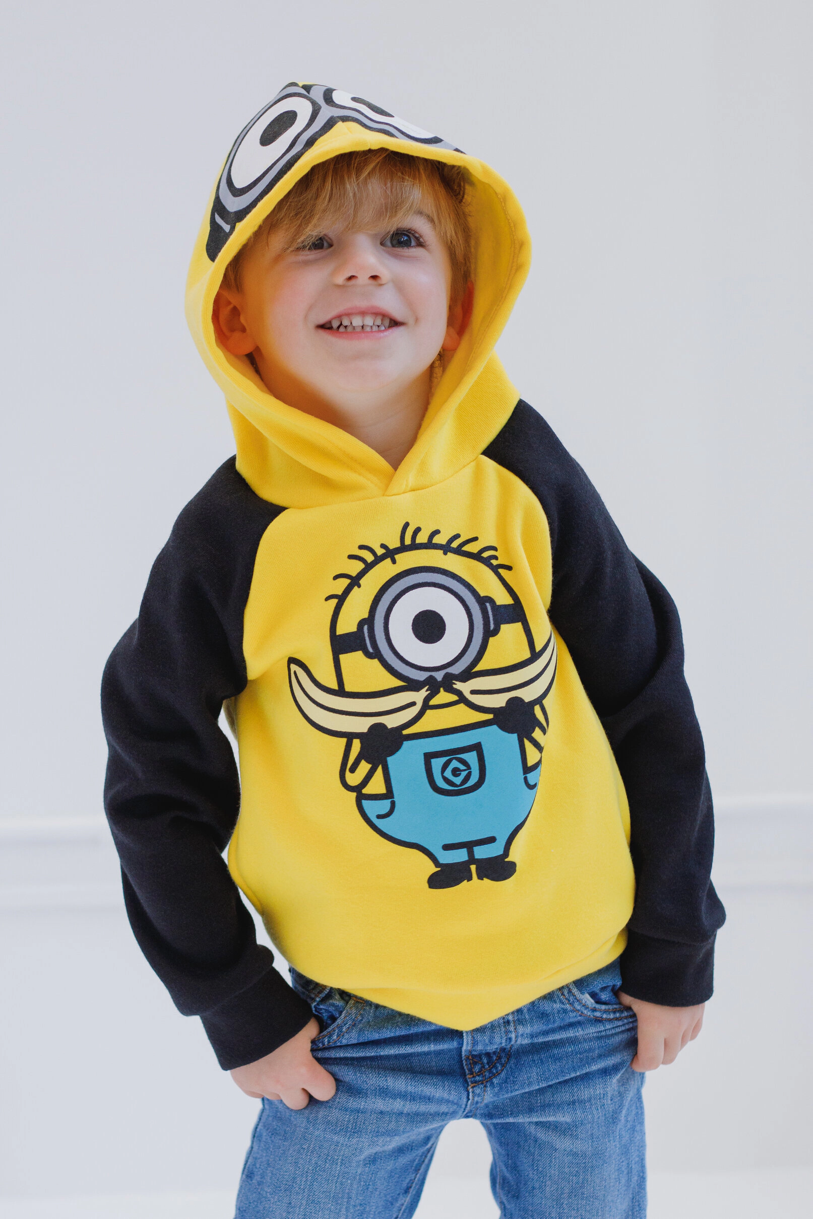 Despicable Me Minions Cosplay Fleece Hoodie