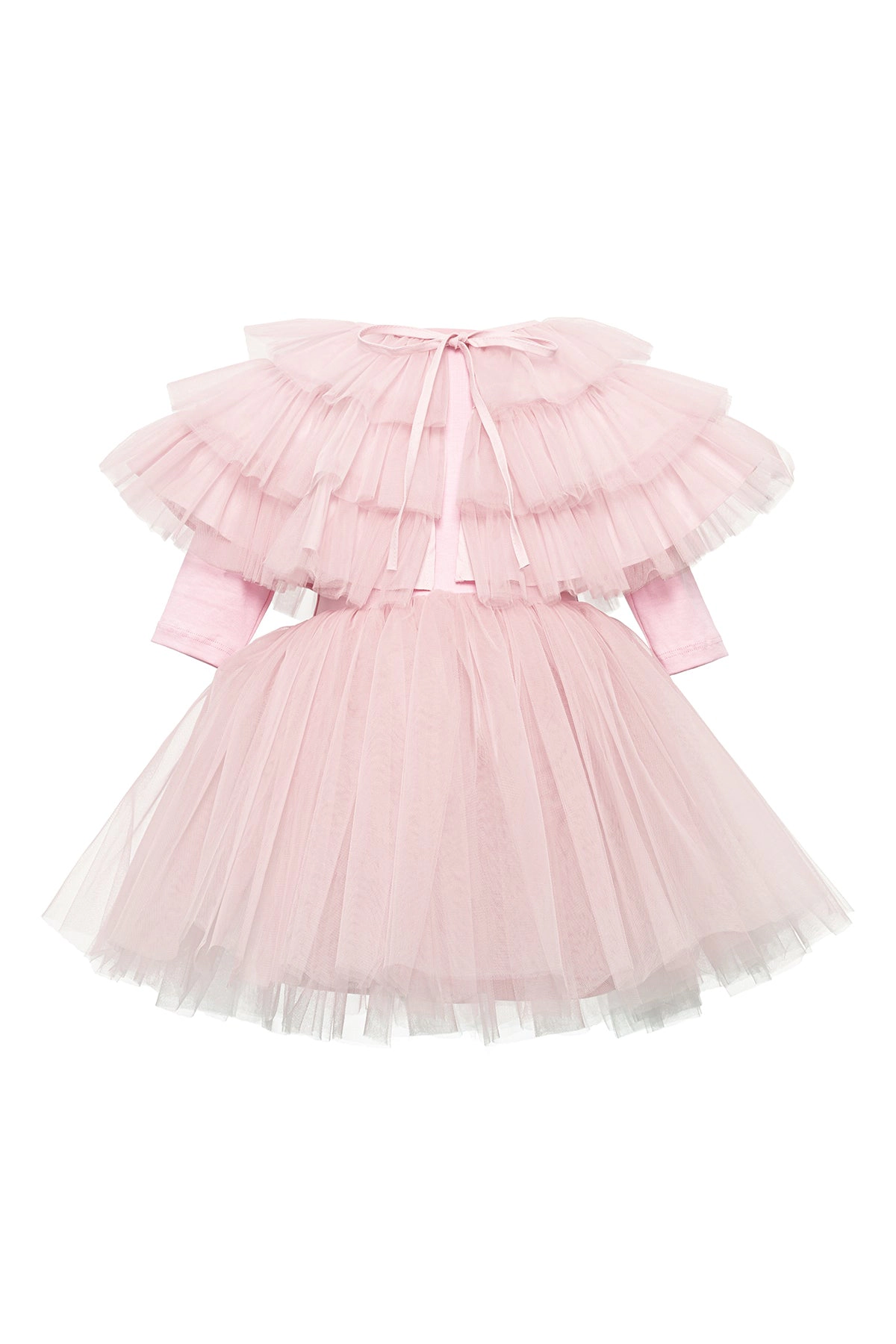 Mini Celebrities Girls Soft Pink Dress Set