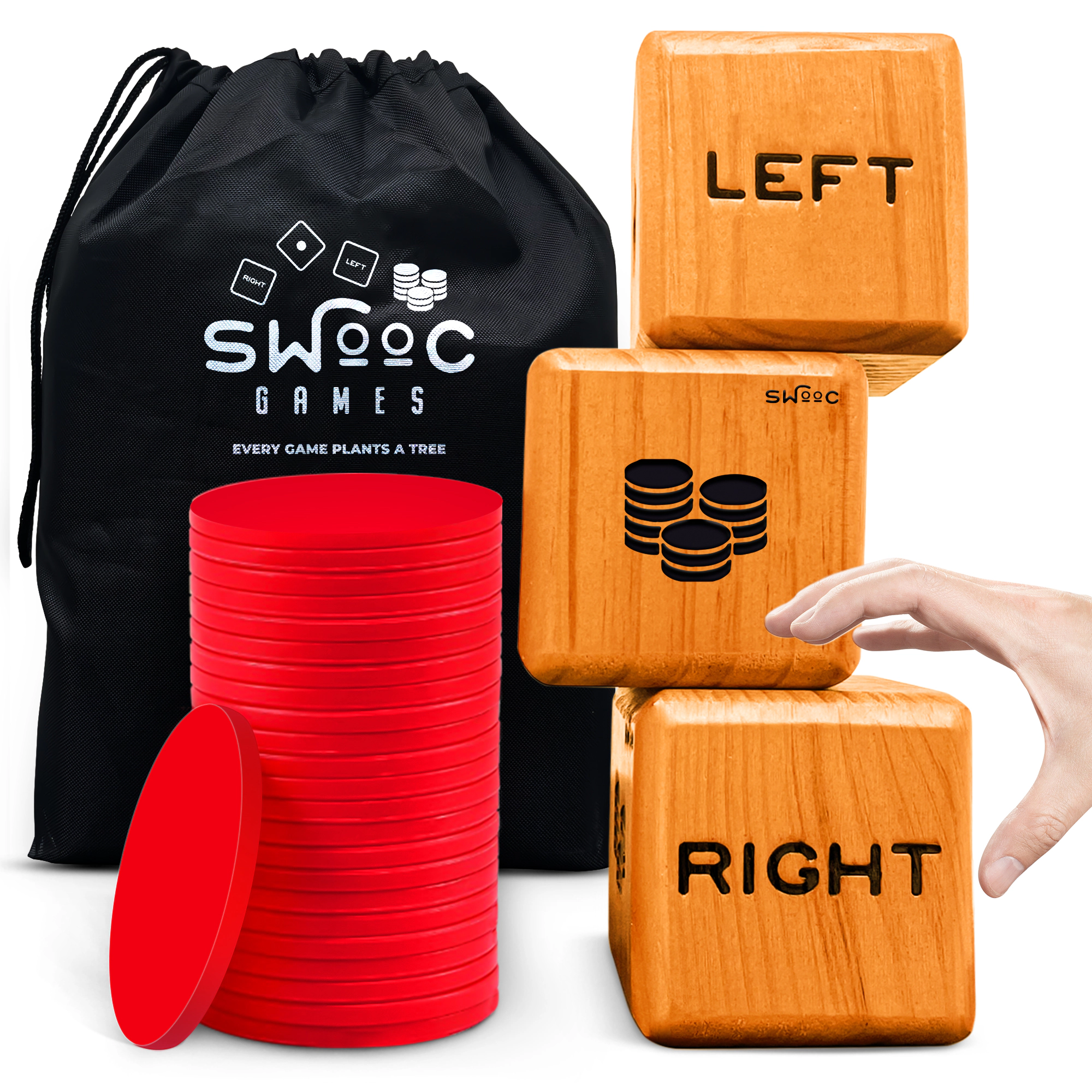 Swooc Games | Giant Right Center Left Game