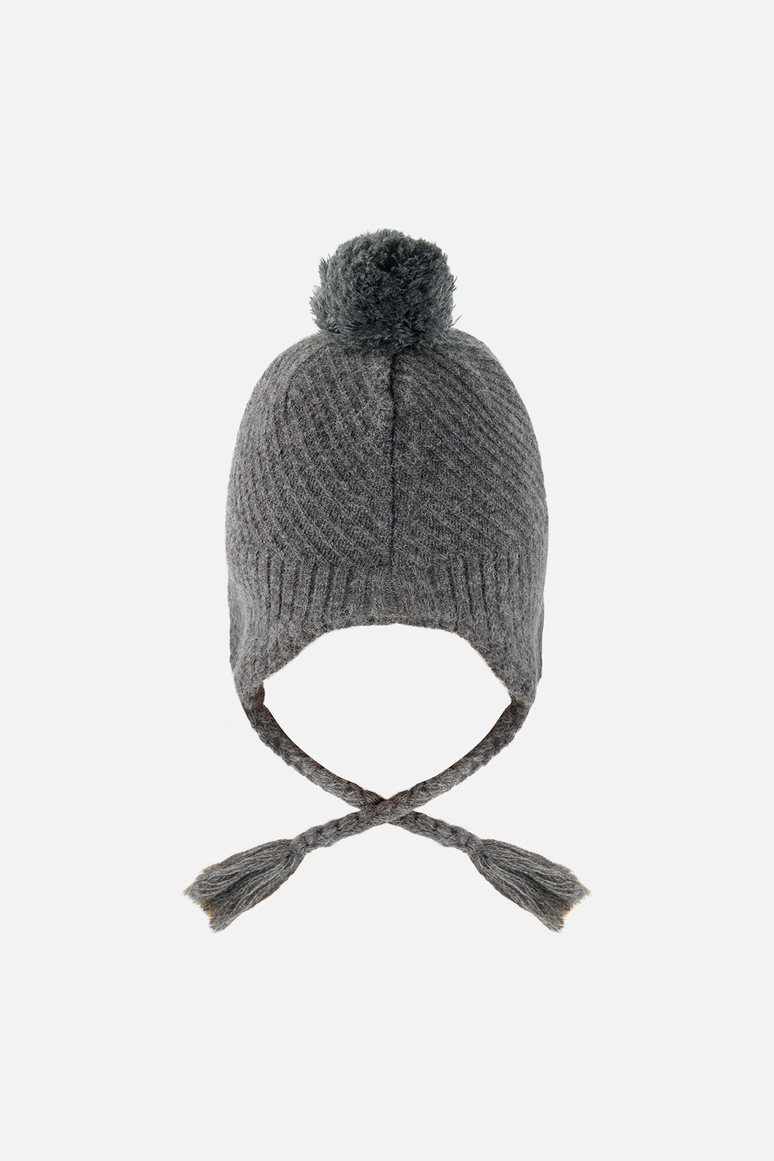 Deux par Unisex Winter Peruvian Knit Hat with Pompom