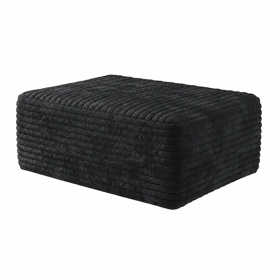 GOODSILO Comfortable Foam Filled Rectangular Low Profile Ottoman