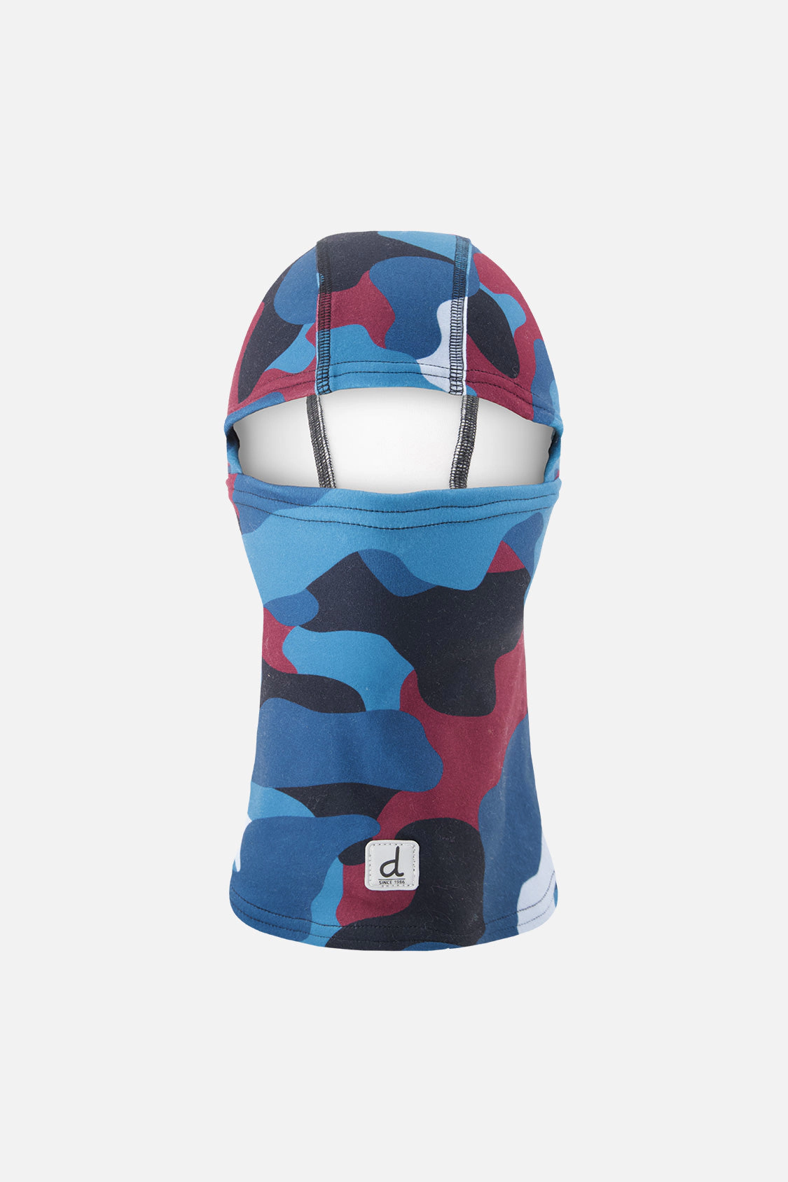 Deux par Boys Brushed Jersey Camouflage Print Balaclava with Reflective Patch