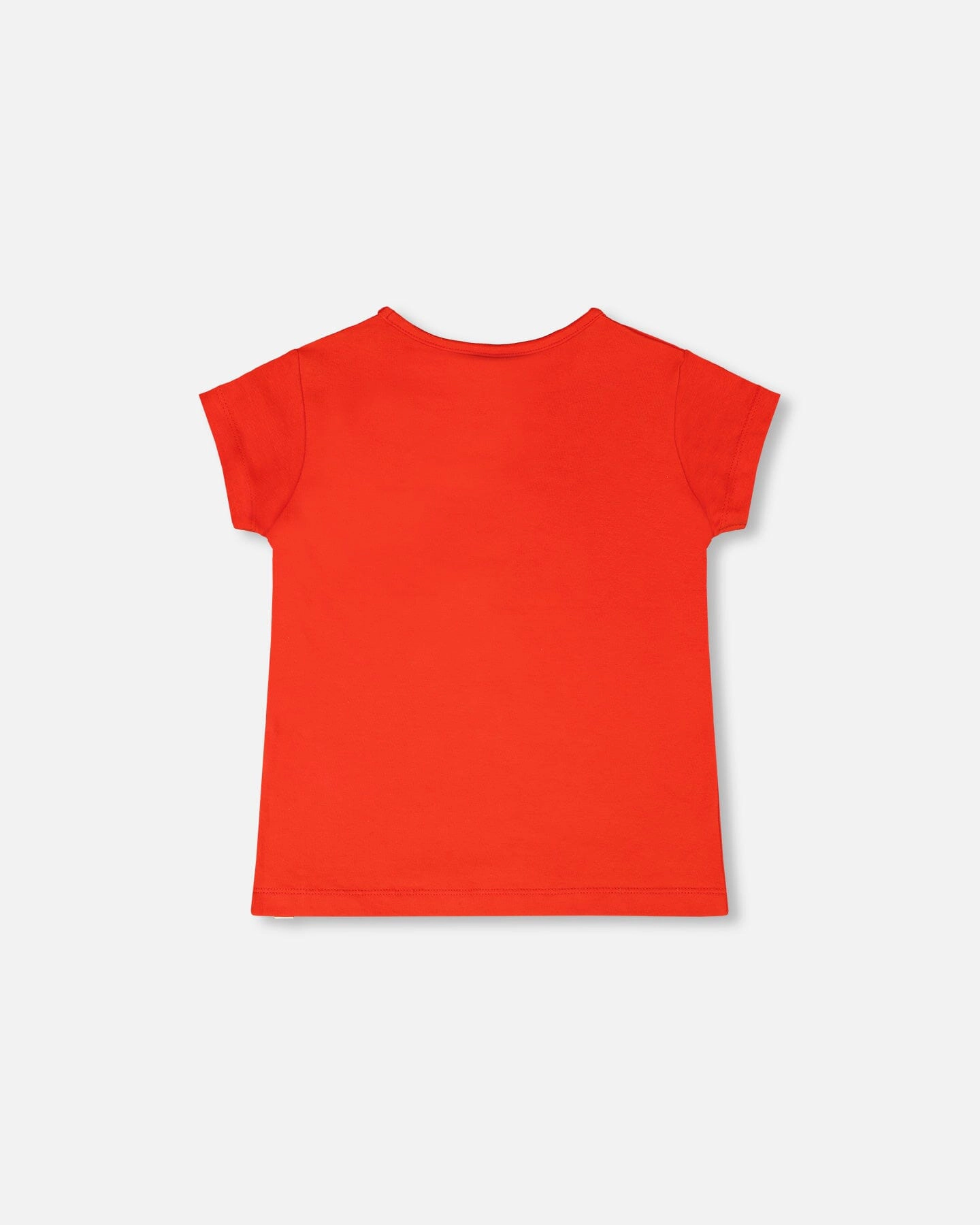 Deux par Girls Organic Cotton Jersey Reversible T-Shirt