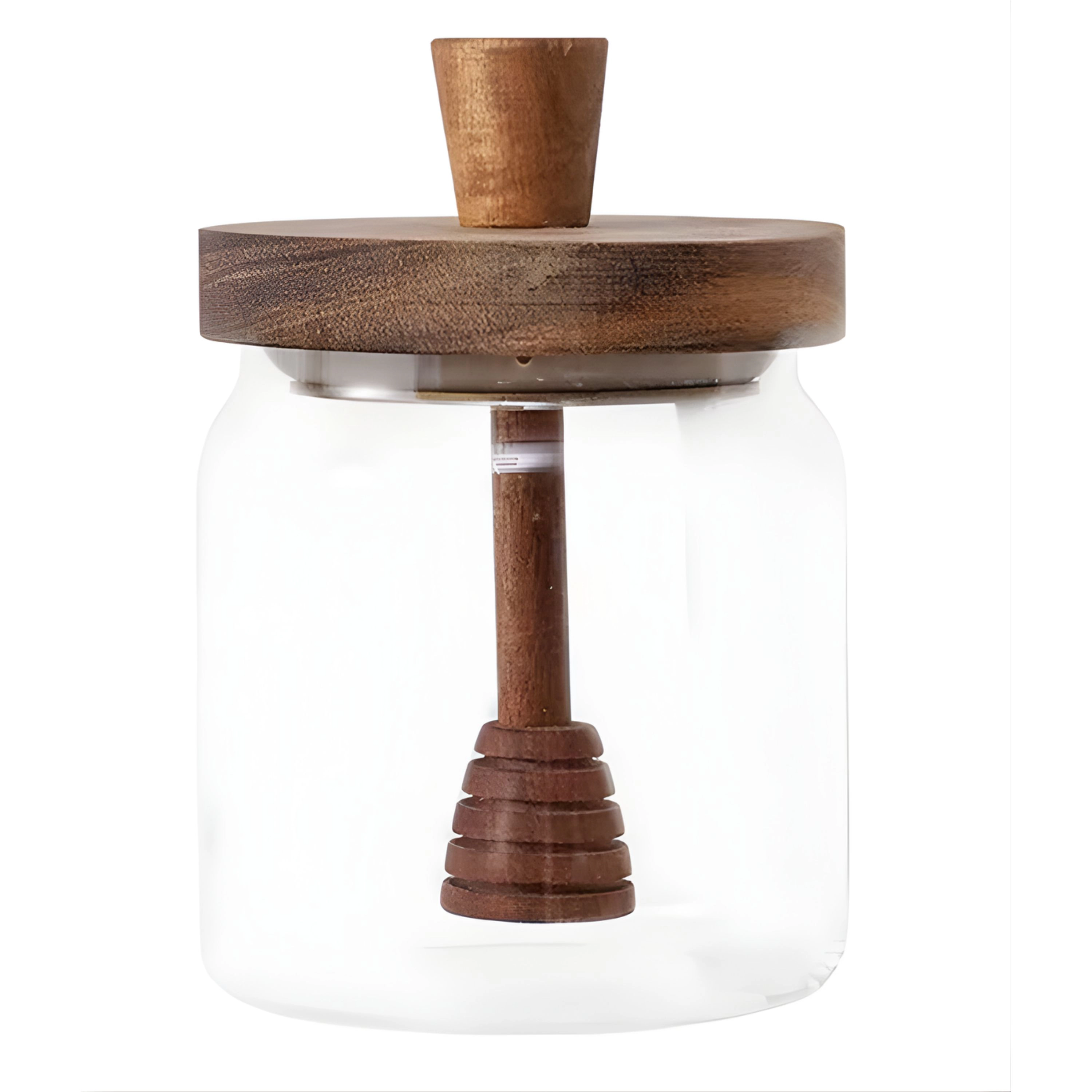 Kitcheniva Glass Honey Storage Container Jar With Dipper